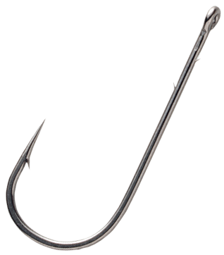 BASS PRO SHOPS XPS Straight Shank Round Bend Hook