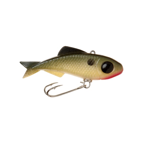 Creme Mad Dad Minnow - 2.5' - Yellow Belly/Moss Green