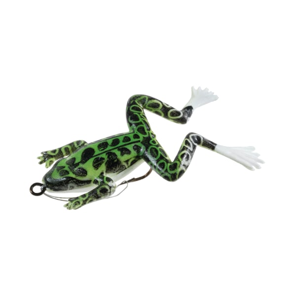 Creme Burke Livin' Frog - 3-3/4' - Natural Green