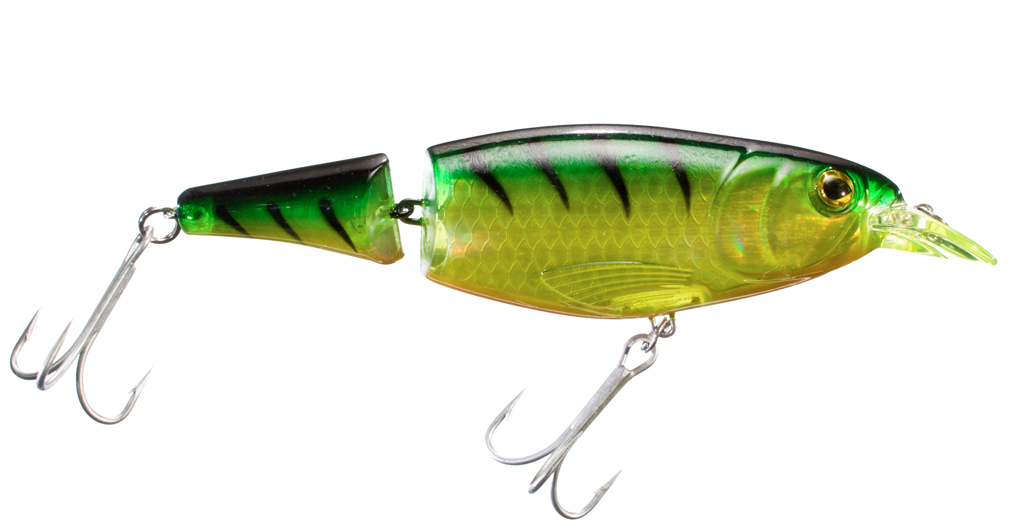 Offshore Angler Jointed Minnow Hard Bait - Firetiger