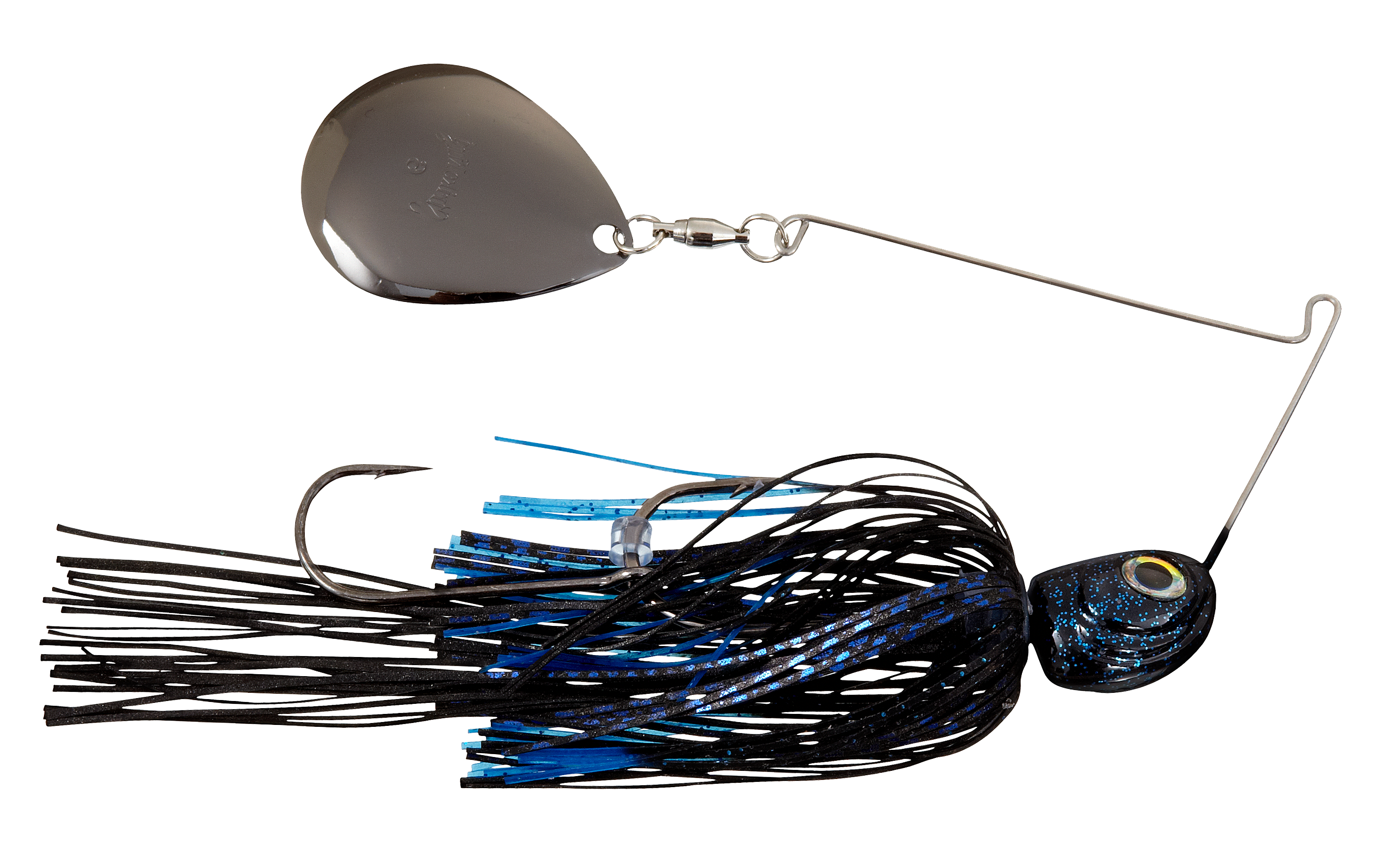 Strike King KVD Night Spinnerbait - 1/2 oz. - Black Blue