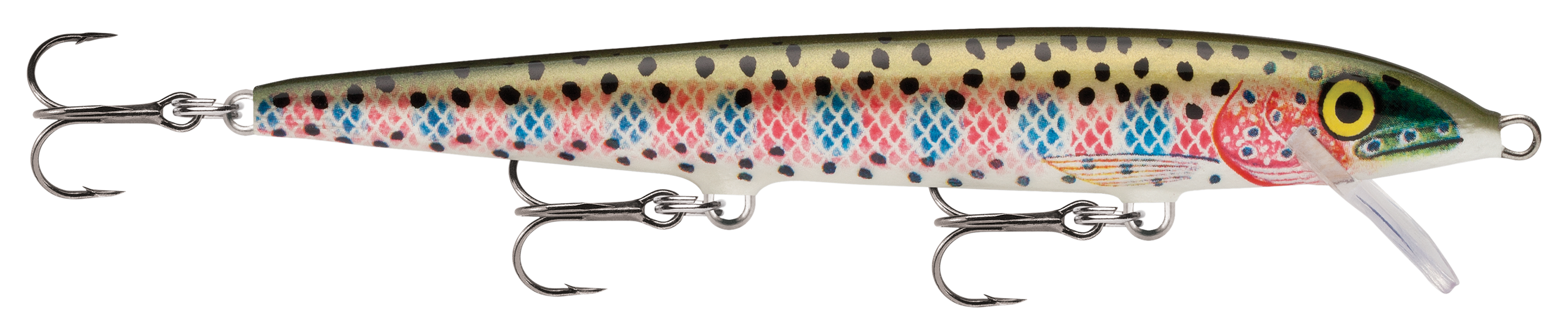 Image of Rapala Original Floating Minnow - 5-1/4'' - 1/4 oz. - Rainbow Trout