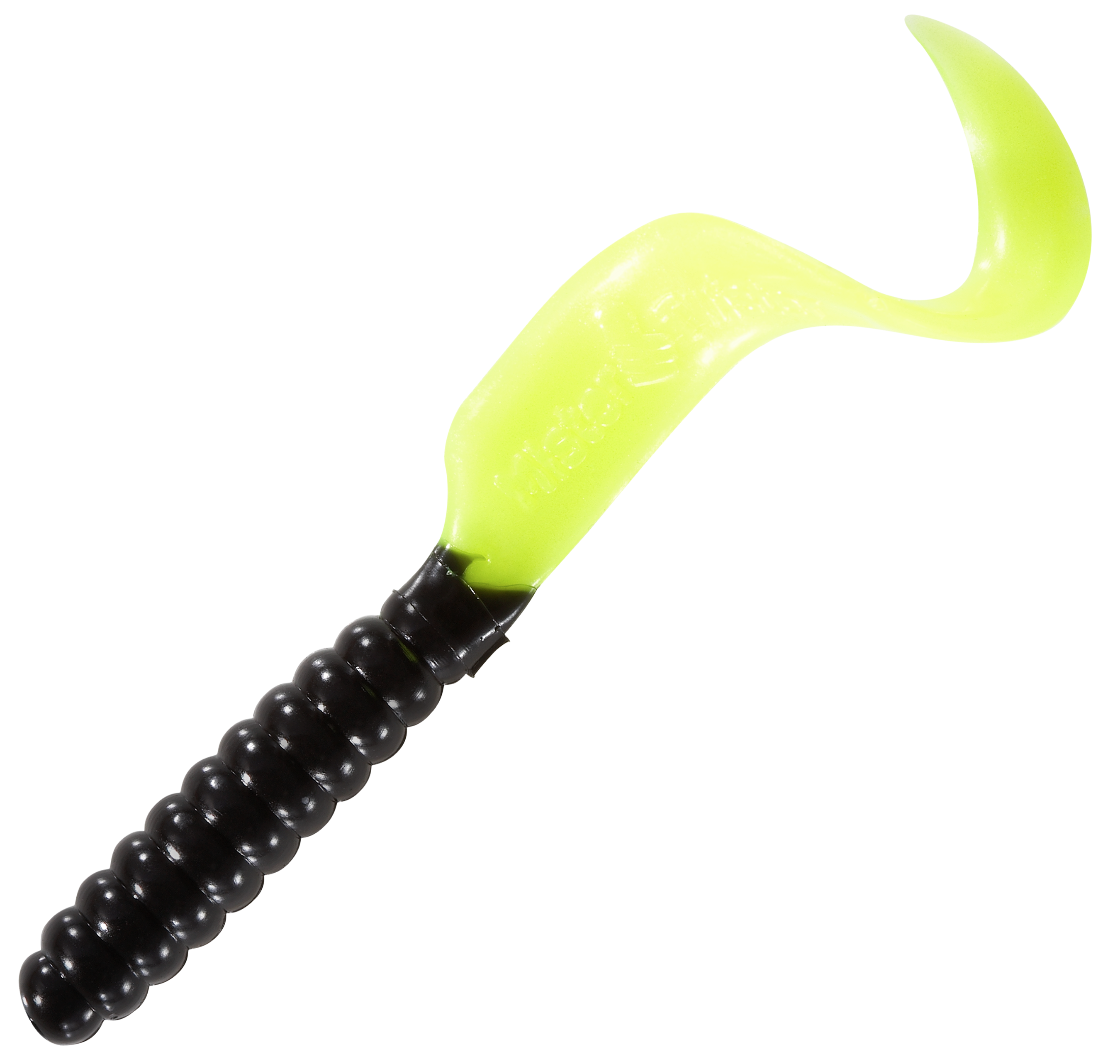 50/pack Pearly ELECTRIC GRASSHOPPER 3 Garlic Grubs Curly Twister Tail  Fishing Lure Plastic Soft Bait 