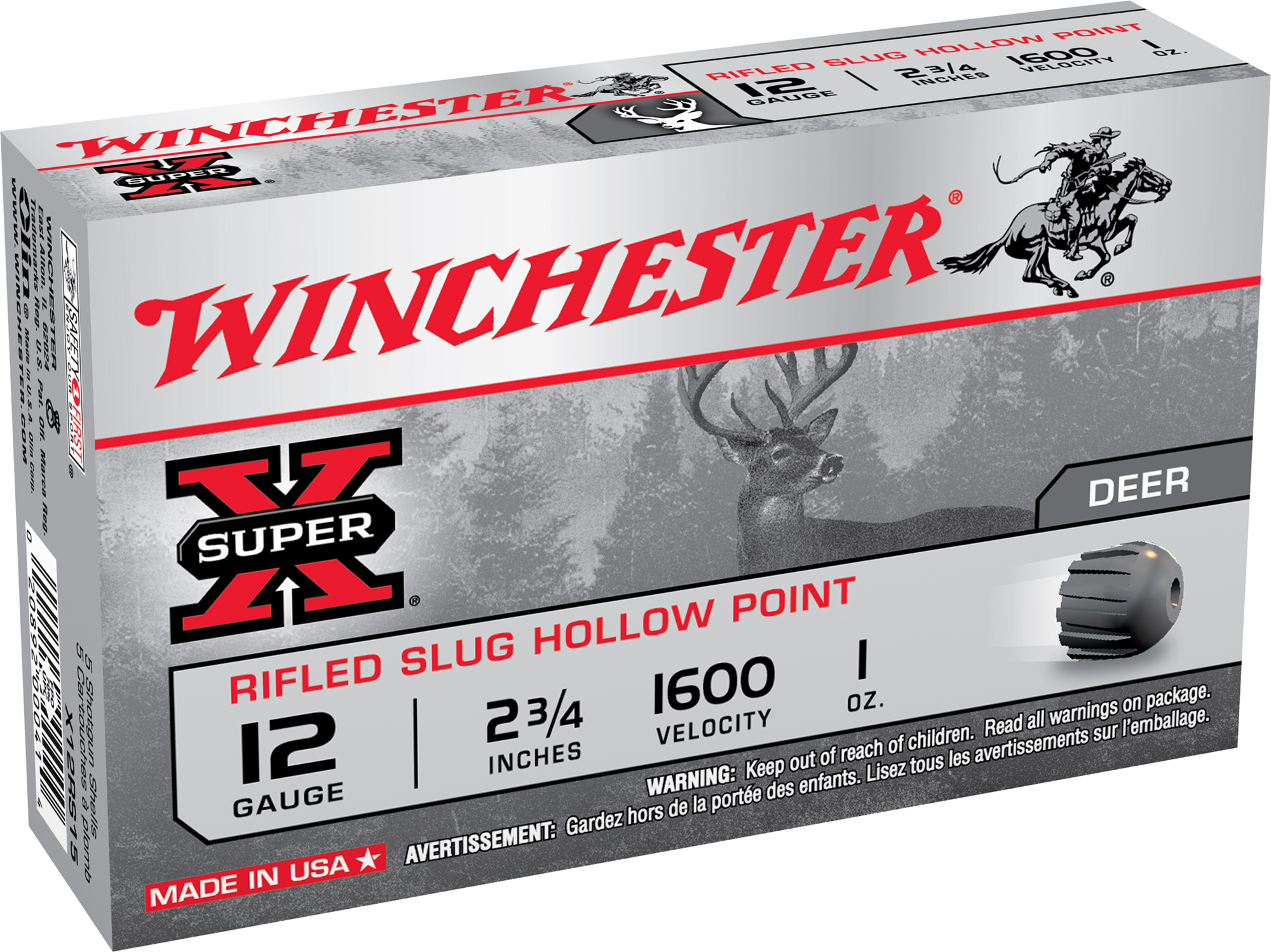Winchester Super-X Rifled Slugs