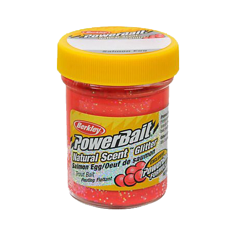 BERKLEY POWERBAIT Natural Scent Glitter Trout Bait