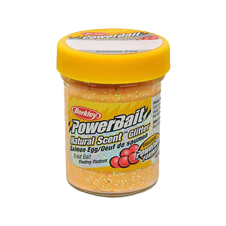 BERKLEY POWERBAIT Natural Scent Glitter Trout Bait