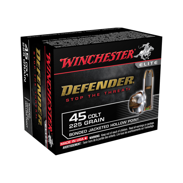 Winchester PDX1 Centerfire Bonded Handgun Ammo - .45 Colt - 225 Grain