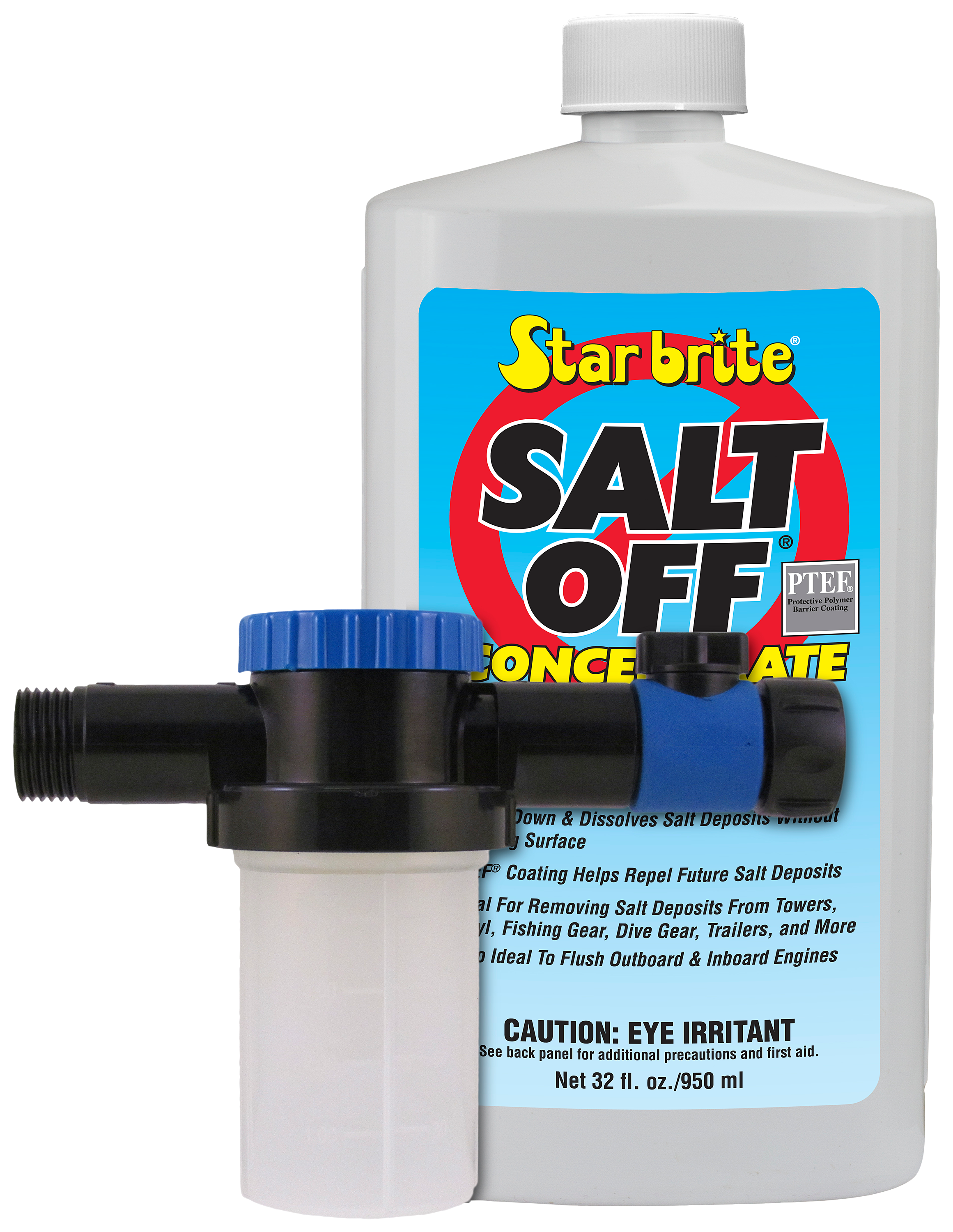  STAR BRITE Salt Off Concentrate - 1 Gallon - Ultimate Salt  Remover Wash & Marine Engine Flush for Boats, Vehicles, Trailers, and More  (093900N) : Sports & Outdoors