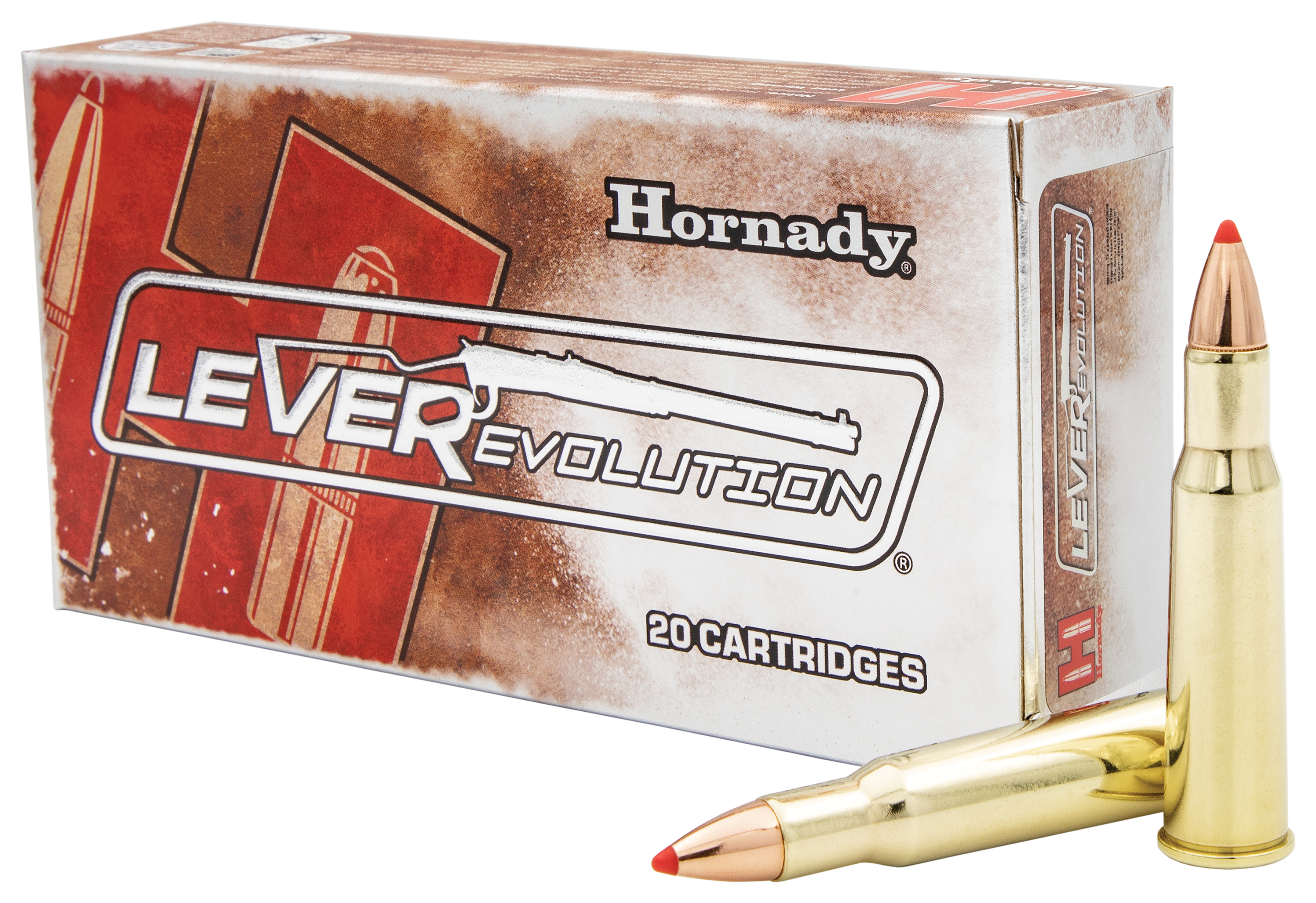 Hornady LEVERevolution Rifle Ammo - .45-70 Government Caliber - 250 Grain - 20 Rounds
