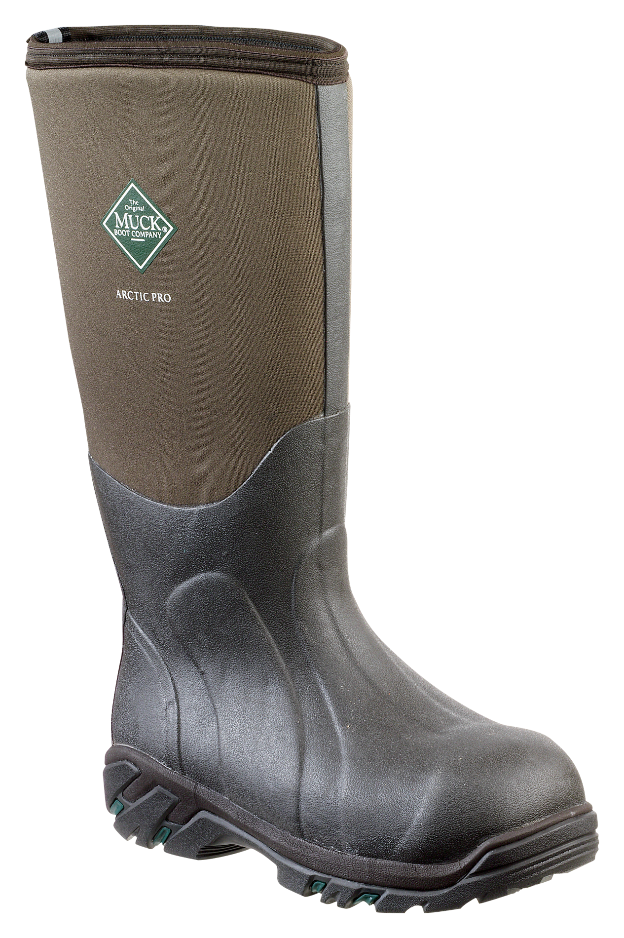Image of The Original Muck Boot Company Arctic Pro Rubber Boots for Men - Bark