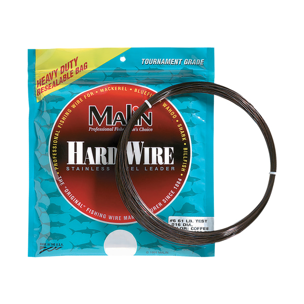 Malin Stainless Steel Leader Wire - 42 Feet - 43 lb. Test - #5