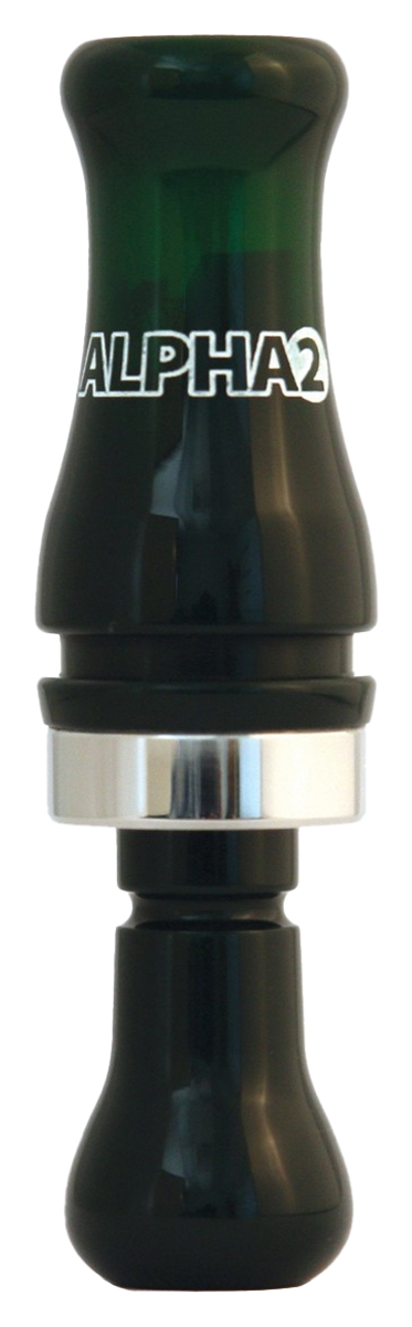 Image of RNT Calls Alpha 2 Double Reed Duck Call - Mallard Green