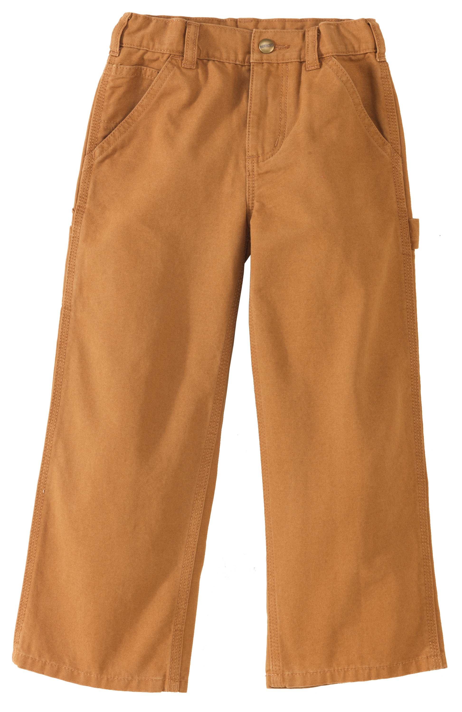 Carhartt Canvas Dungaree Flannel-Lined Pants for Boys