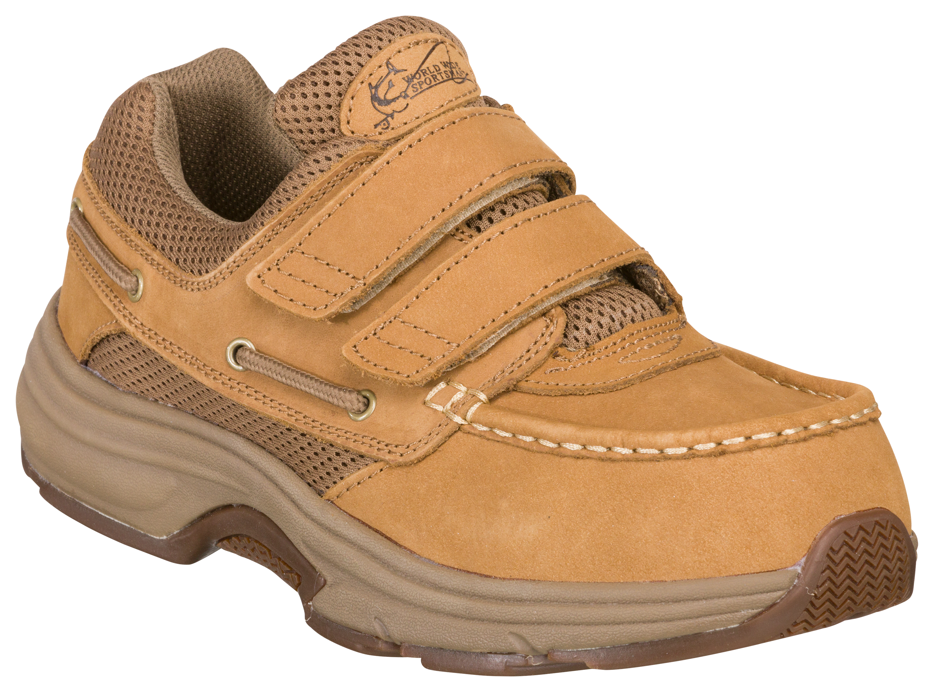 Image of World Wide Sportsman Blue Water 2-Strap Shoes - Walnut
