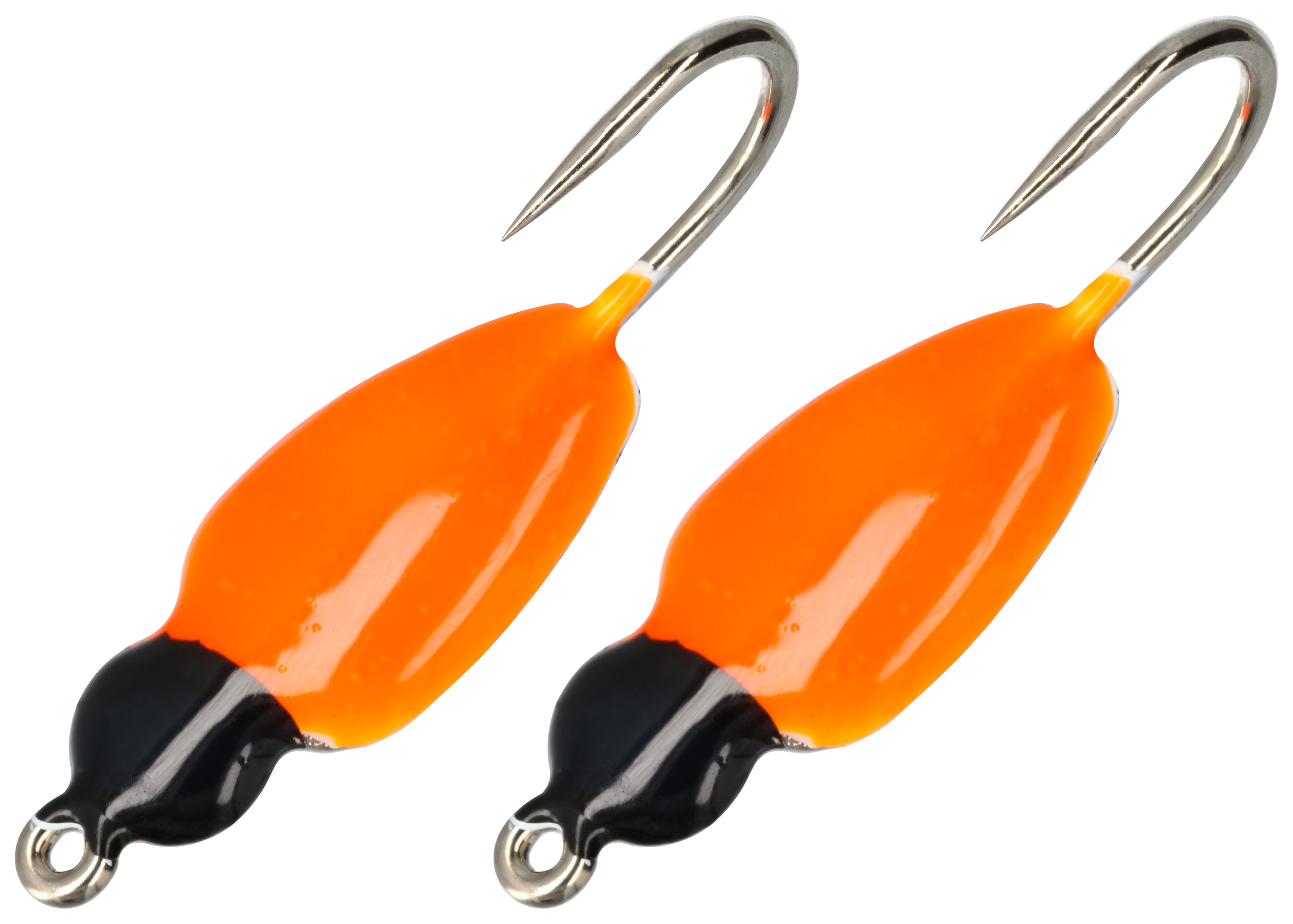 Image of Custom Jigs & Spins Demon Jig - #12 - Black/Hot Orange