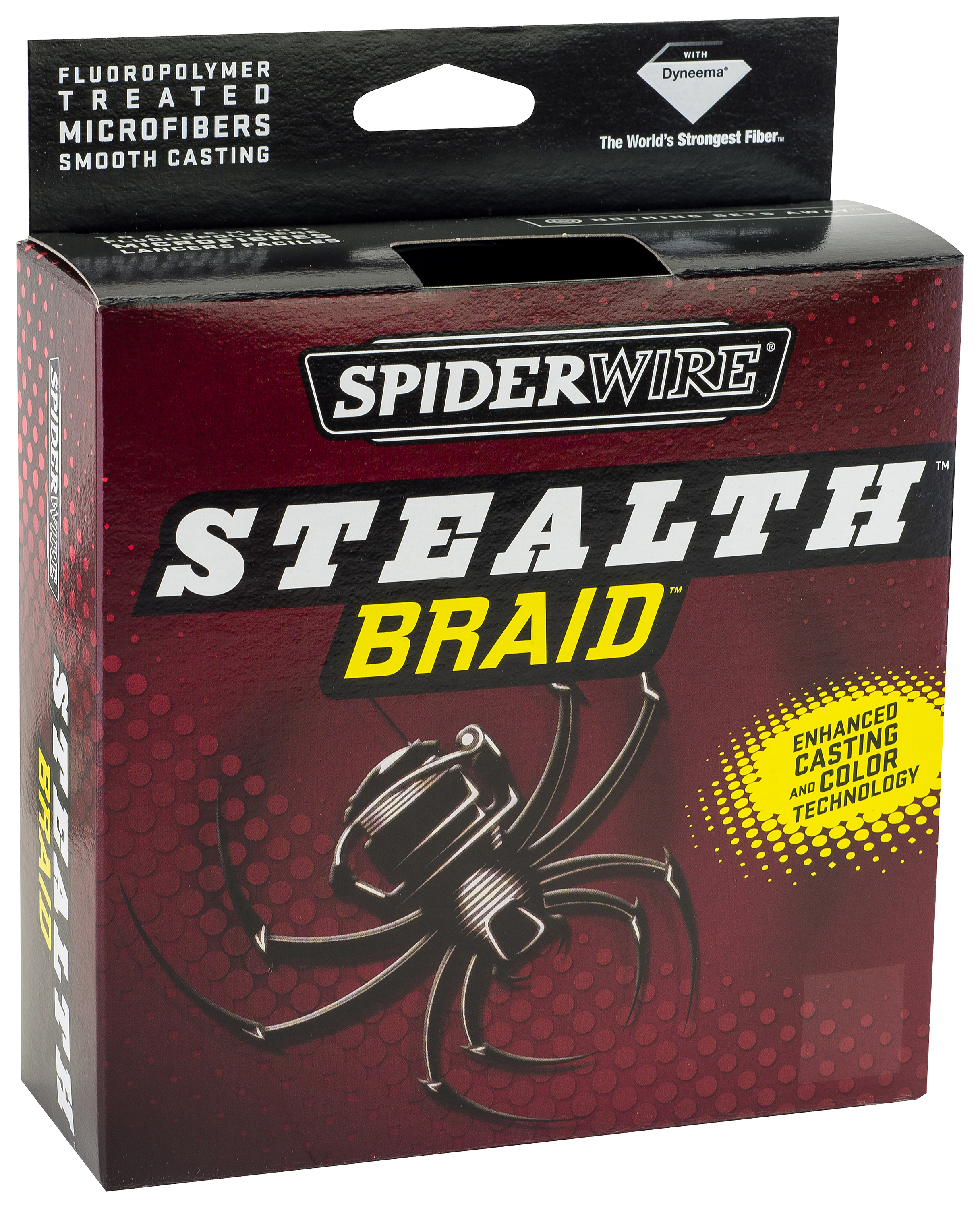 Spiderwire Stealth Braid Fishing Line, Translucent, 125 Yard Spools #SCS/T  - Al Flaherty's Outdoor Store