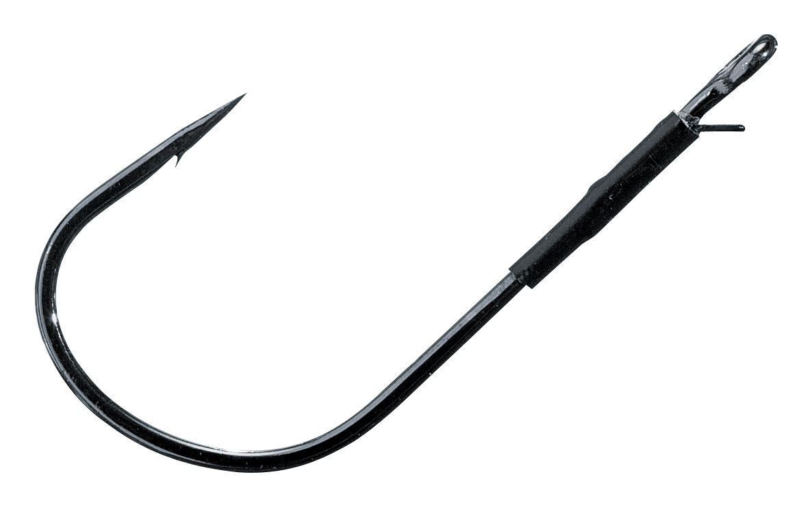 Tru-Turn Bass Worm Hook, Spear Point, 2 Sliced Shank, Sproat Bend,  Non-Offset, Ringed Eye — CampSaver