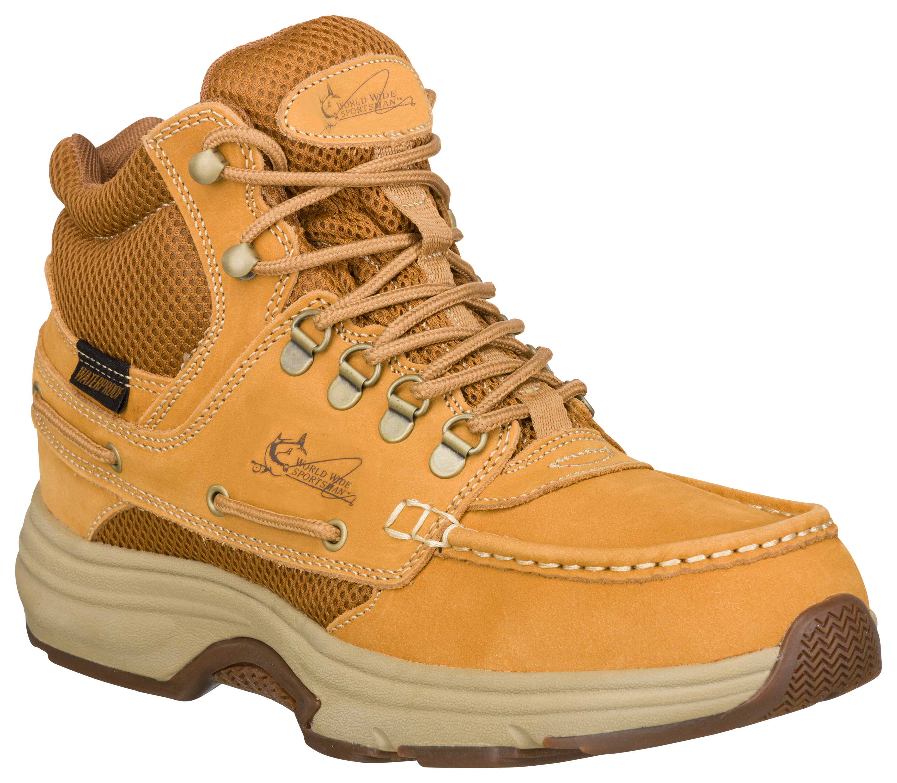 World Wide Sportsman Blue Water Waterproof Chukka Boots for Men                                                                 