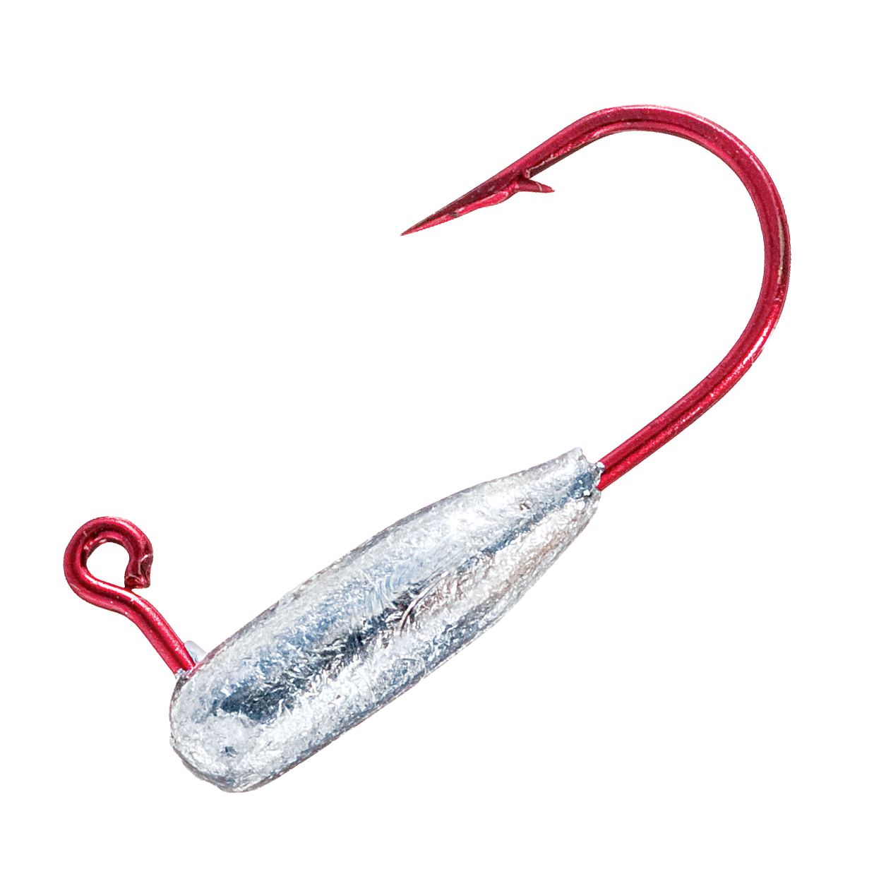 Bass Pro Shops Squirt Head with Red Hook Lead Heads