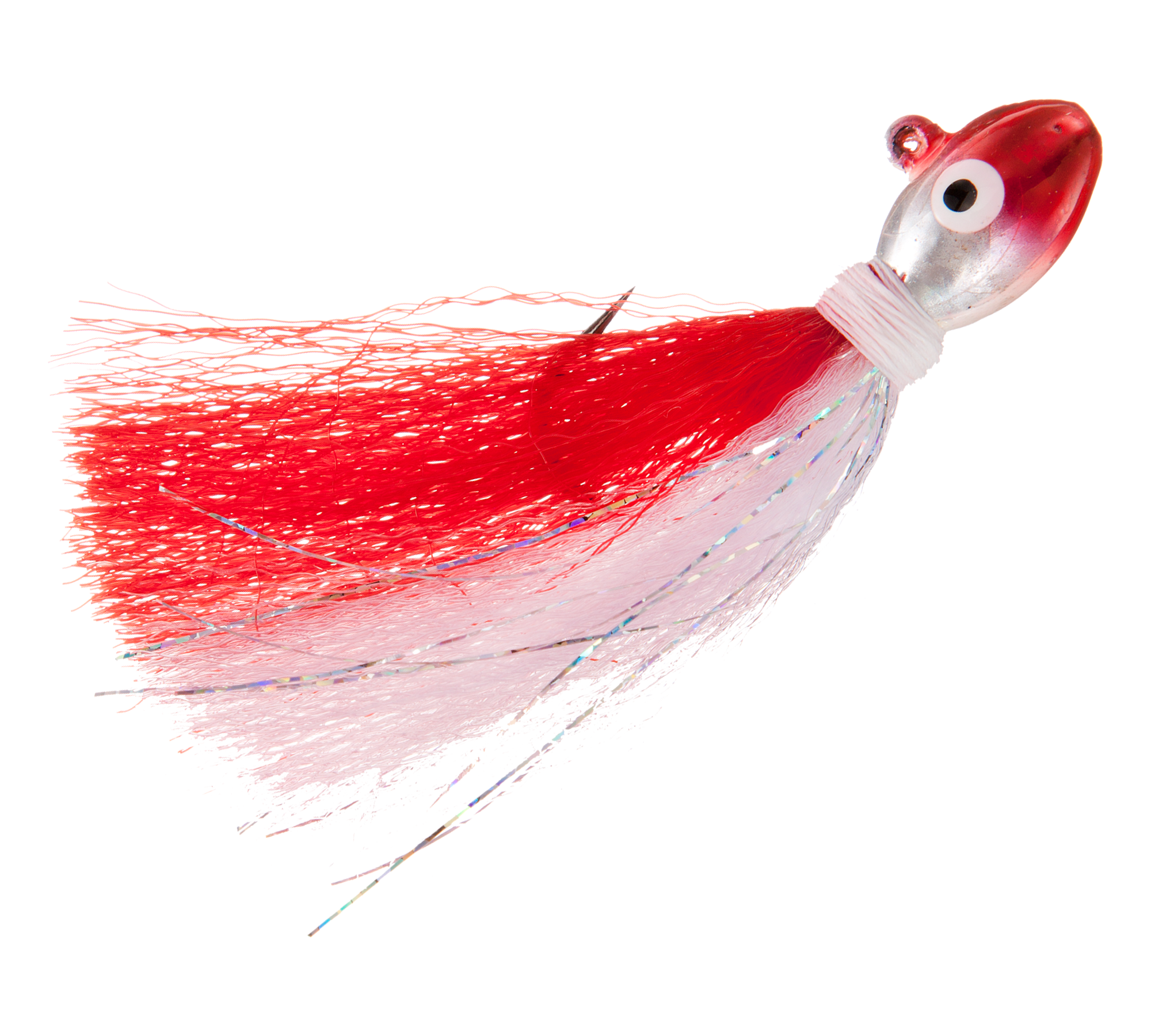 Offshore Angler Deluxe Pompano Jigs - 1/2 oz. - Red Shad