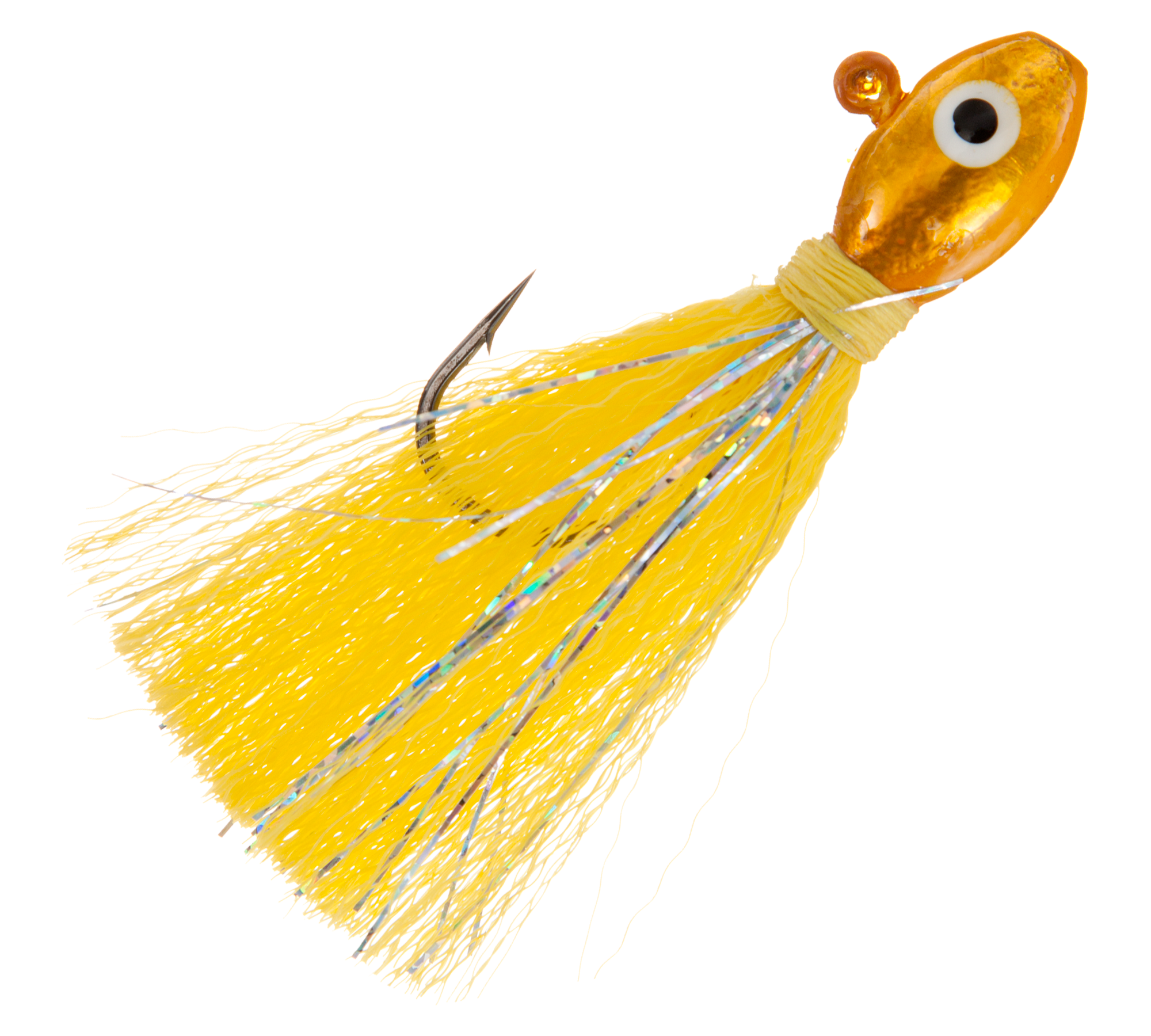 Offshore Angler Deluxe Pompano Jigs - 1/4 oz. - Yellow Shad