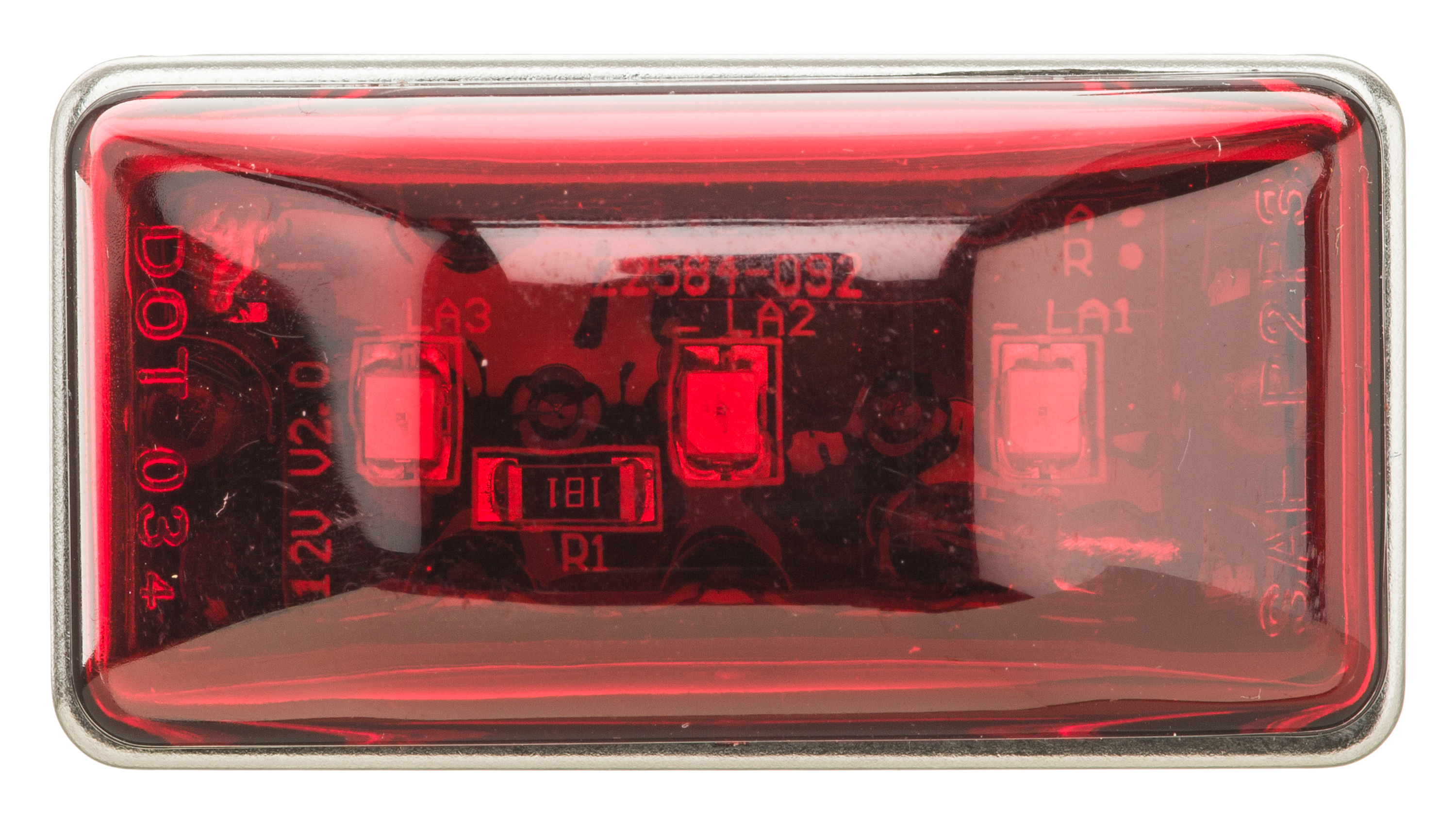 Optronics Sealed Mini Rectangular LED Marker/Clearance Light for Trailers