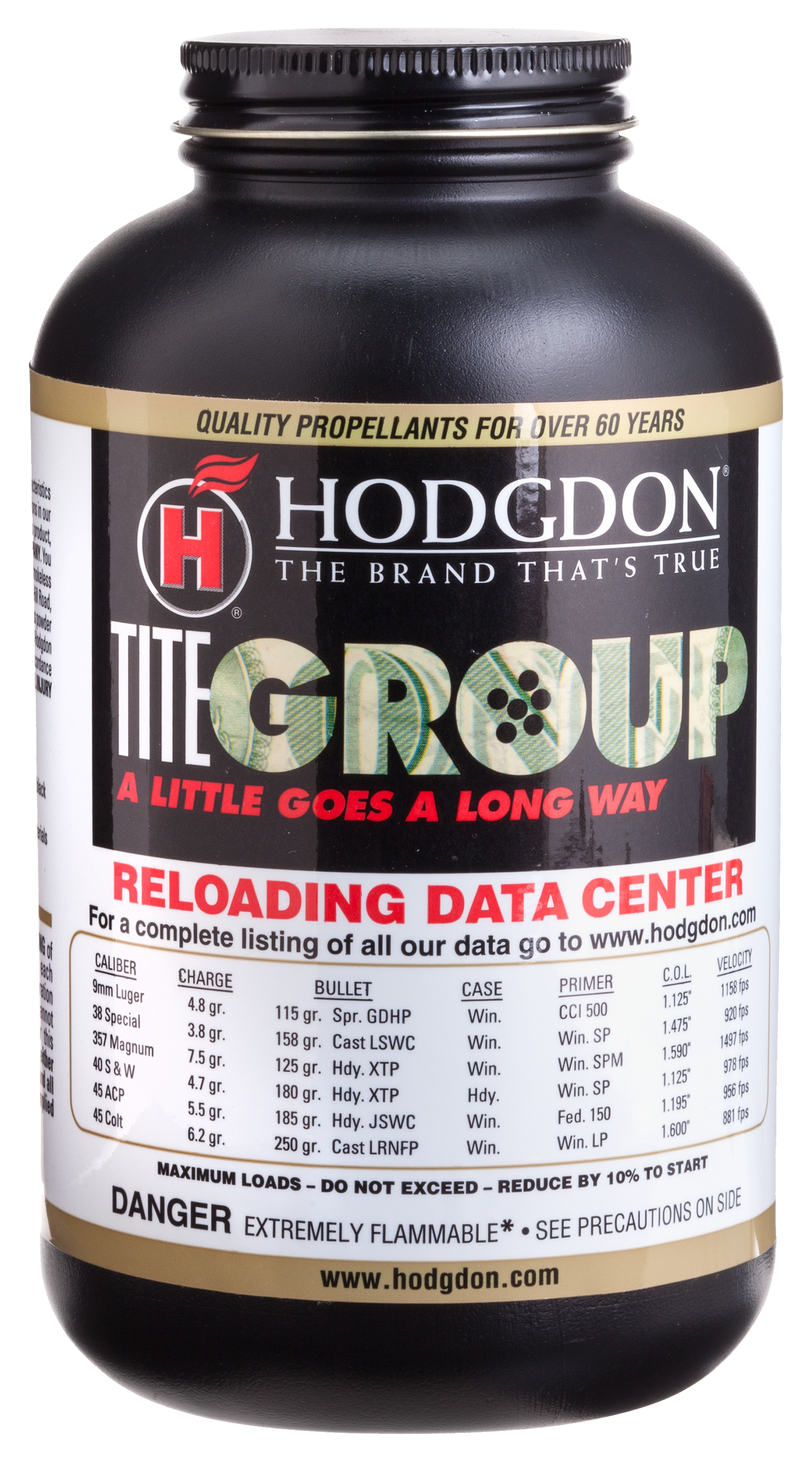 Hodgdon TITEGROUP Pistol Reloading Powder - 1 lb.