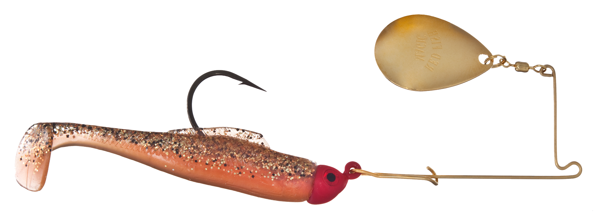 Strike King Redfish Magic Saltwater Spinnerbait - 1/8 oz. - New Penny
