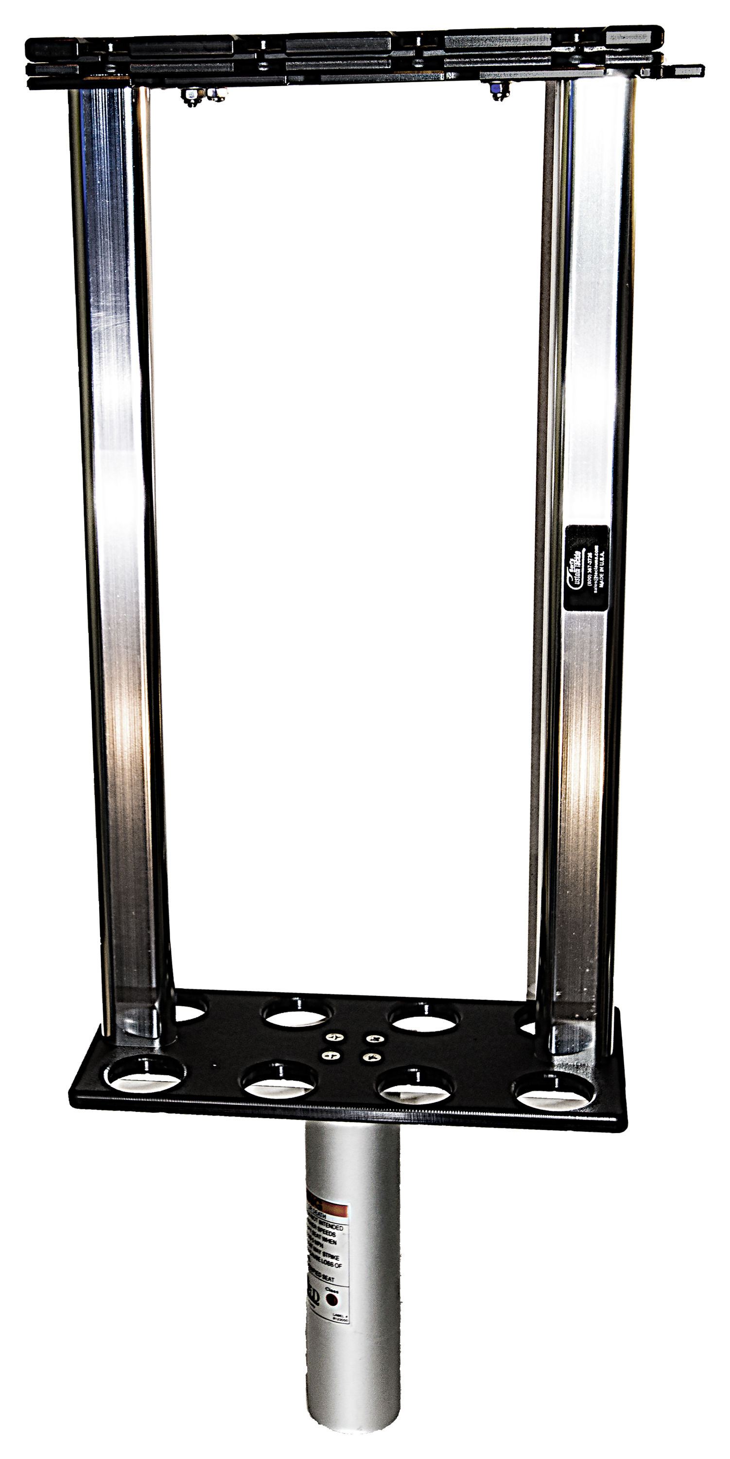 Berts Custom Tackle Rod Corral Pedestal Base - Fits Attwood 238