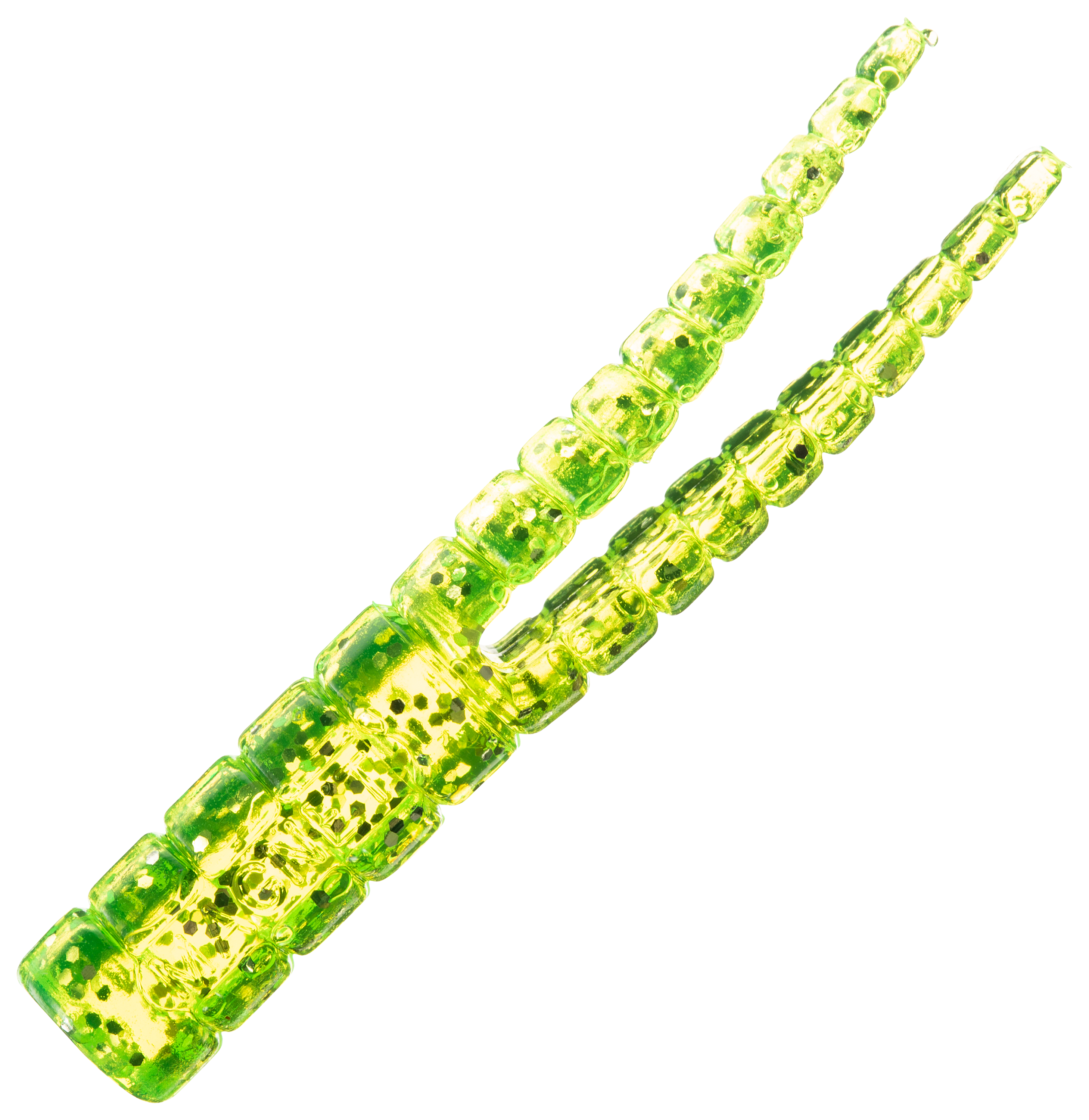 Crappie Magnet Body Pack - 1-1/2 - Chartreuse/Silver Flake