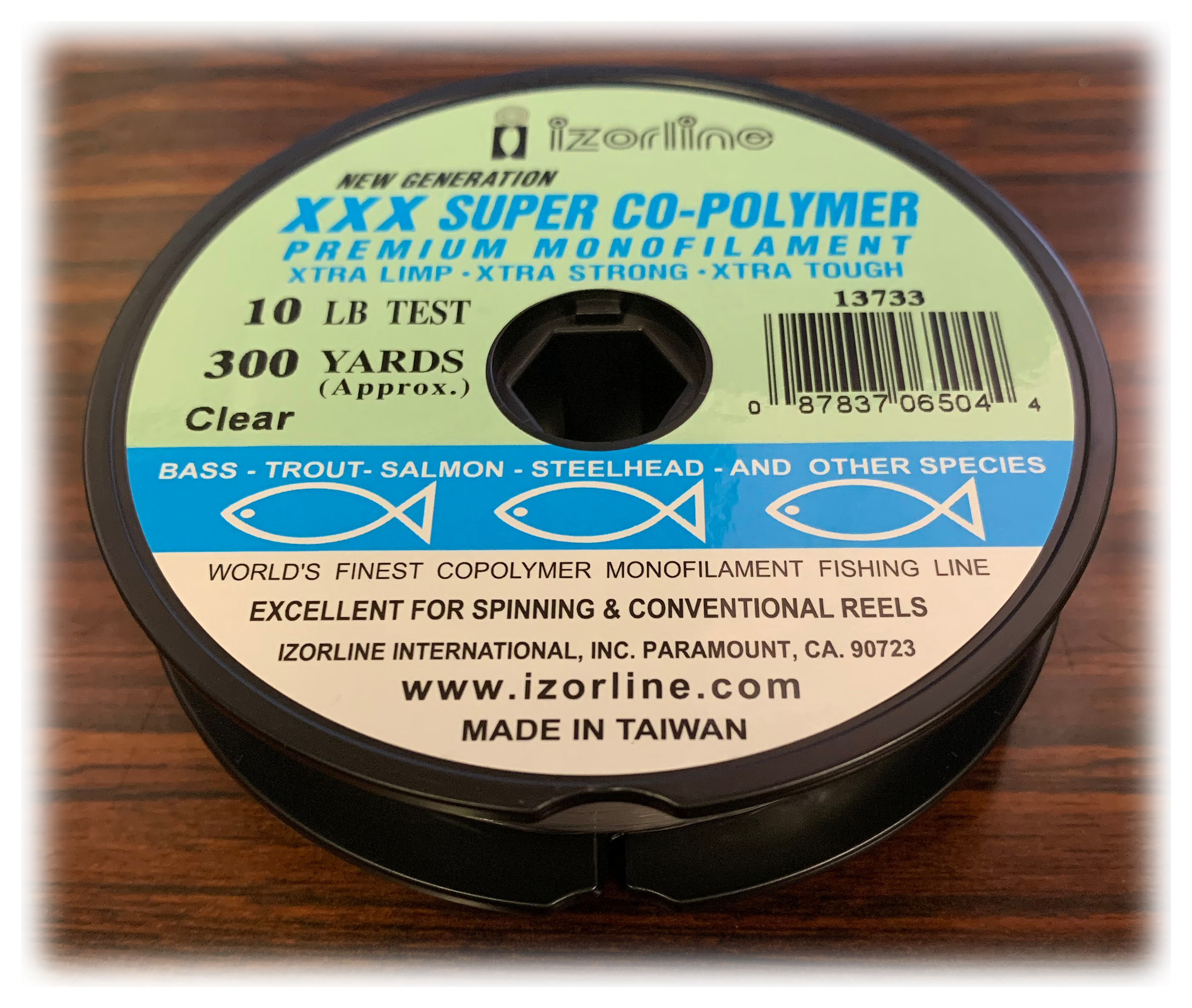 Izorline XXX Super Co-Polymer Line - Smoke