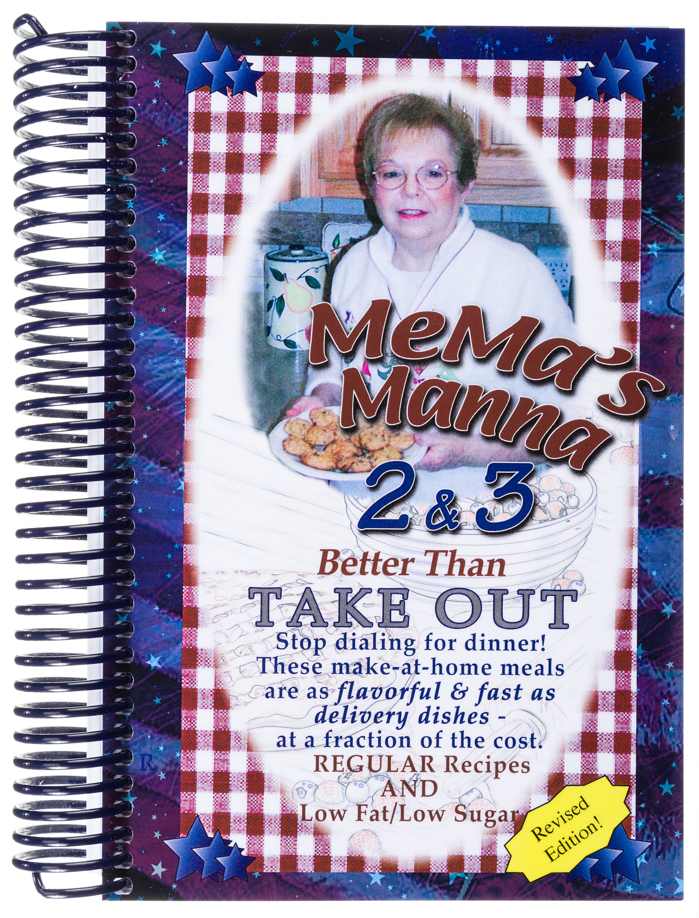 Image of """MeMa's Manna 3: Better than Take Out"" Cookbook by Mary Boll"