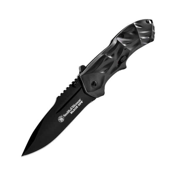 Smith &Wesson Black Ops 3 Drop Point Blade Tactical Folding Knife