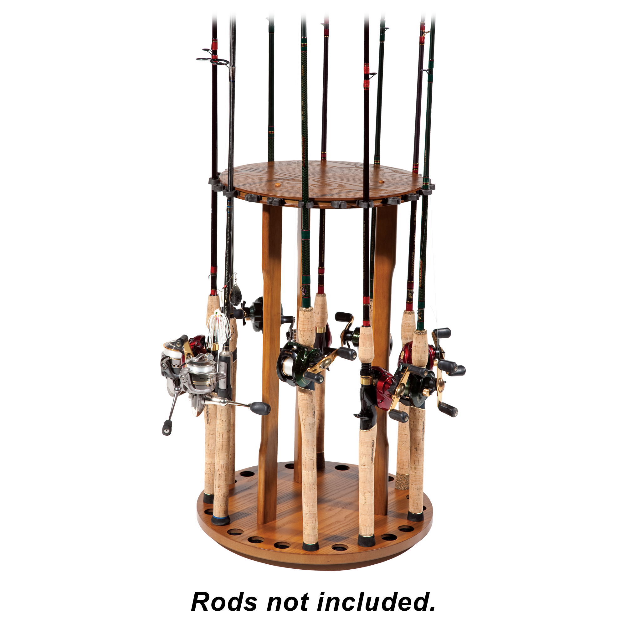 Bass Pro Shops Spinning Floor Rod Rack