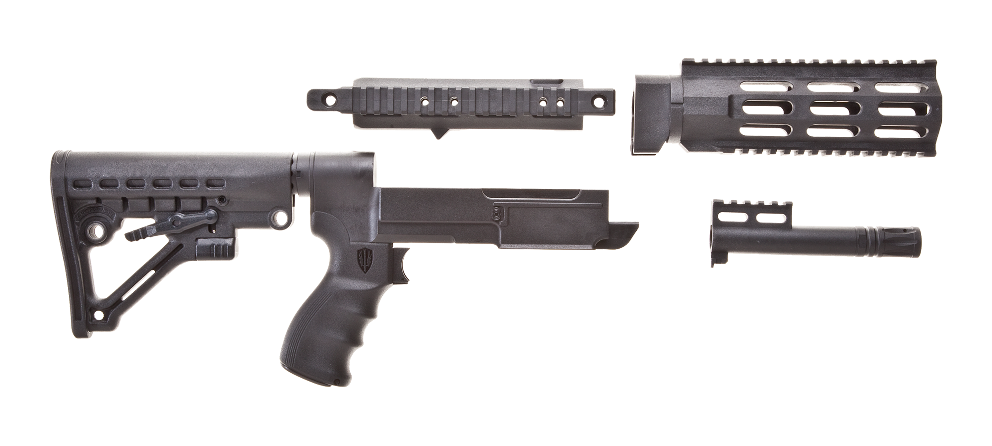 Archangel 556 AR-15 Style Conversion Stock for the Ruger 10/22 - Black