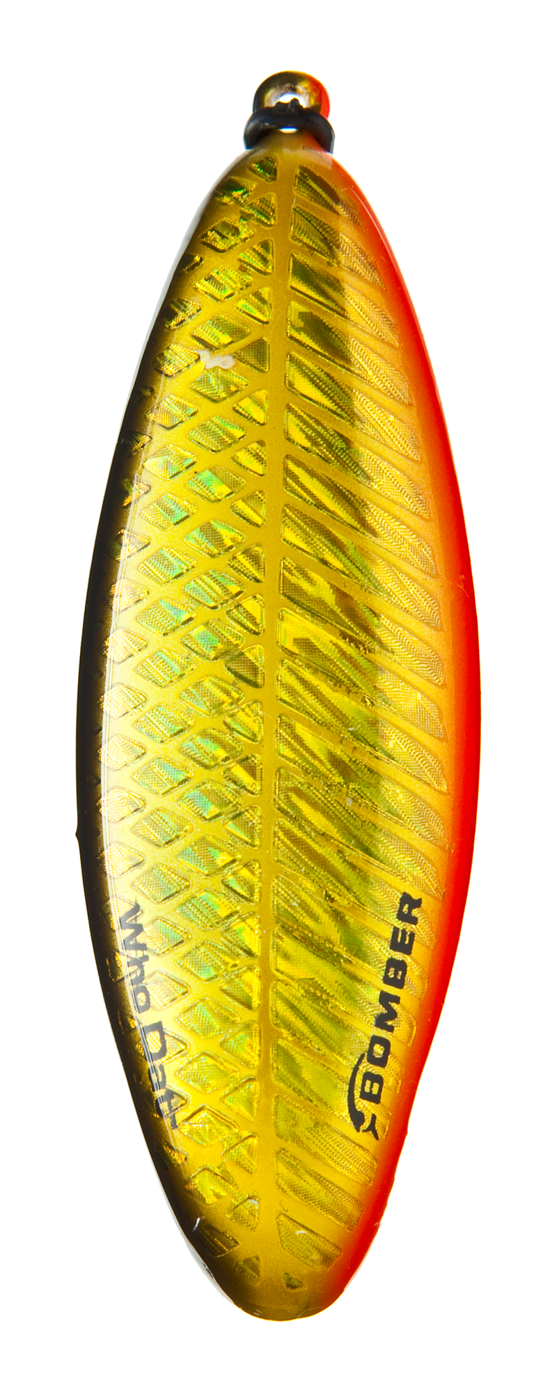 Bomber Saltwater Grade Who Dat Weedless Rattling Spoon Fishing Lure - Gold  Black Orange, 2 5/8, 7/8 oz, Spoons -  Canada
