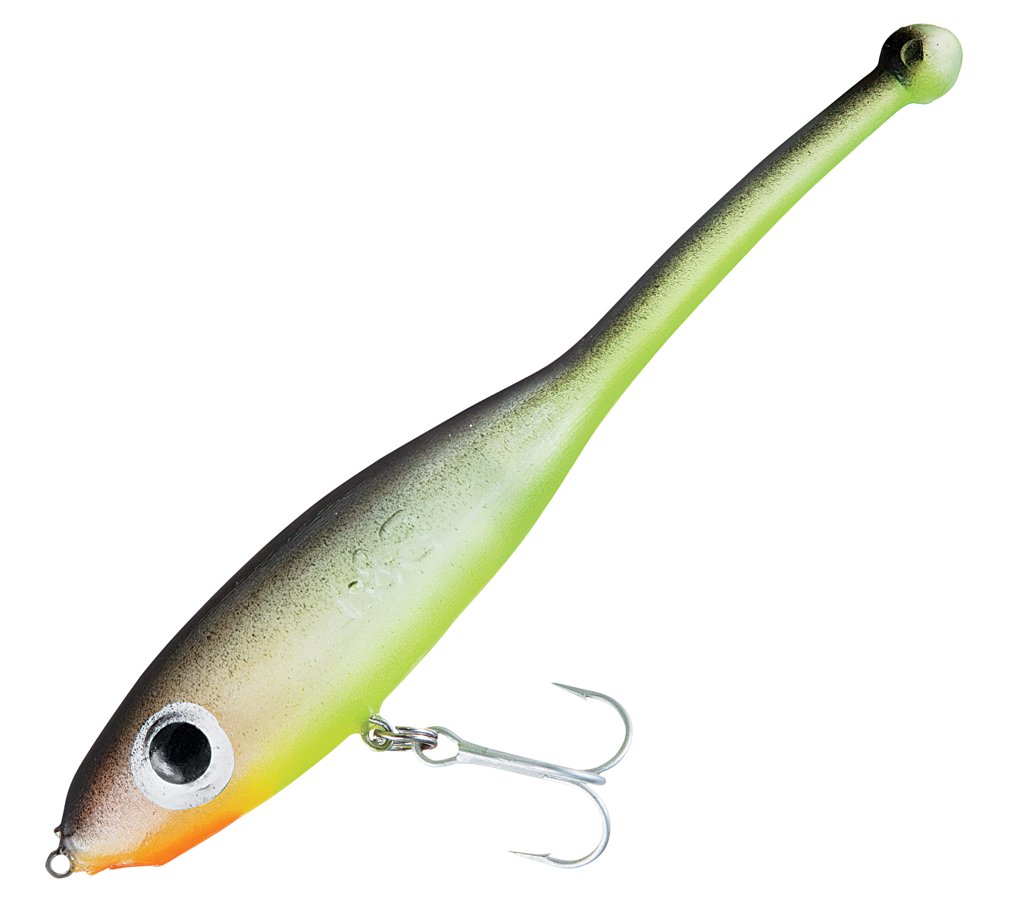 Paul Brown's Devil Soft Baits - Black Back/Pearl Chartreuse Belly