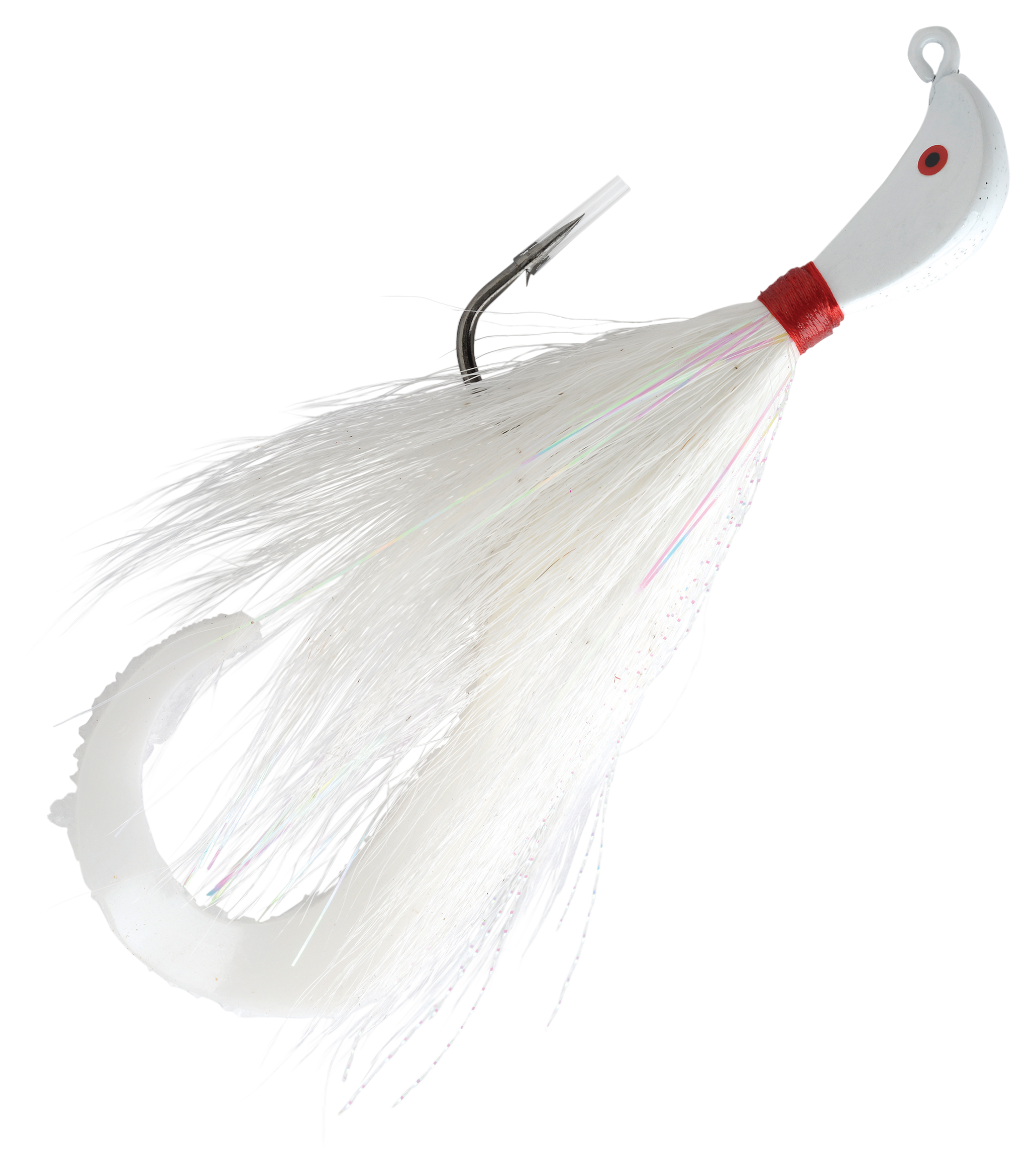 Image of P-Line Flash Striper Jig - White White - 5/8 oz.