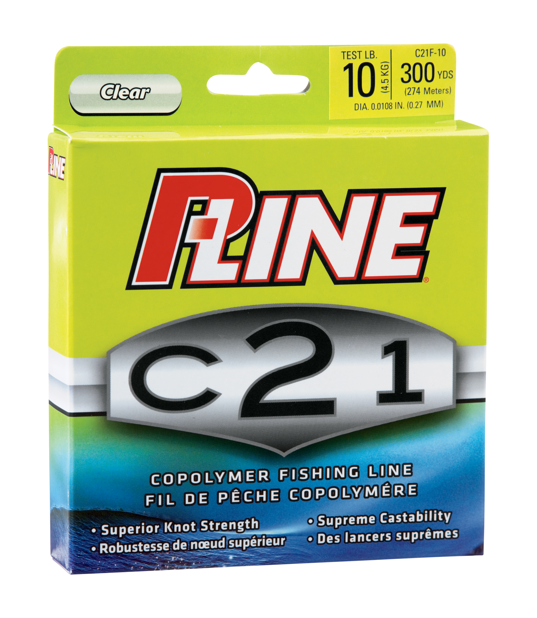P-Line C21 Copolymer Line Clear 15lb 300 Yards for sale online