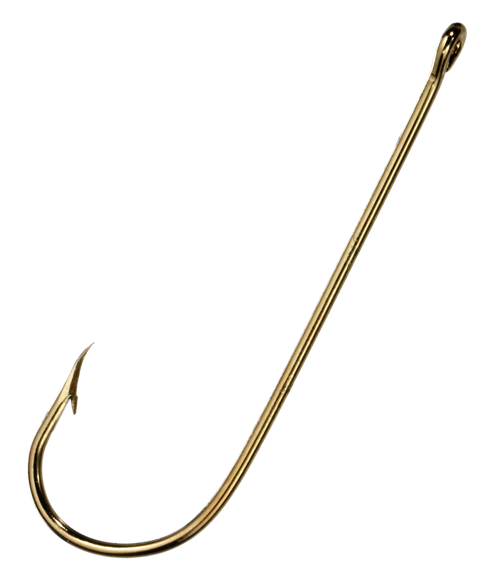 Eagle Claw 202AH-1/0 Aberdeen Light Hook, Gold, Size 1/0 Hook 