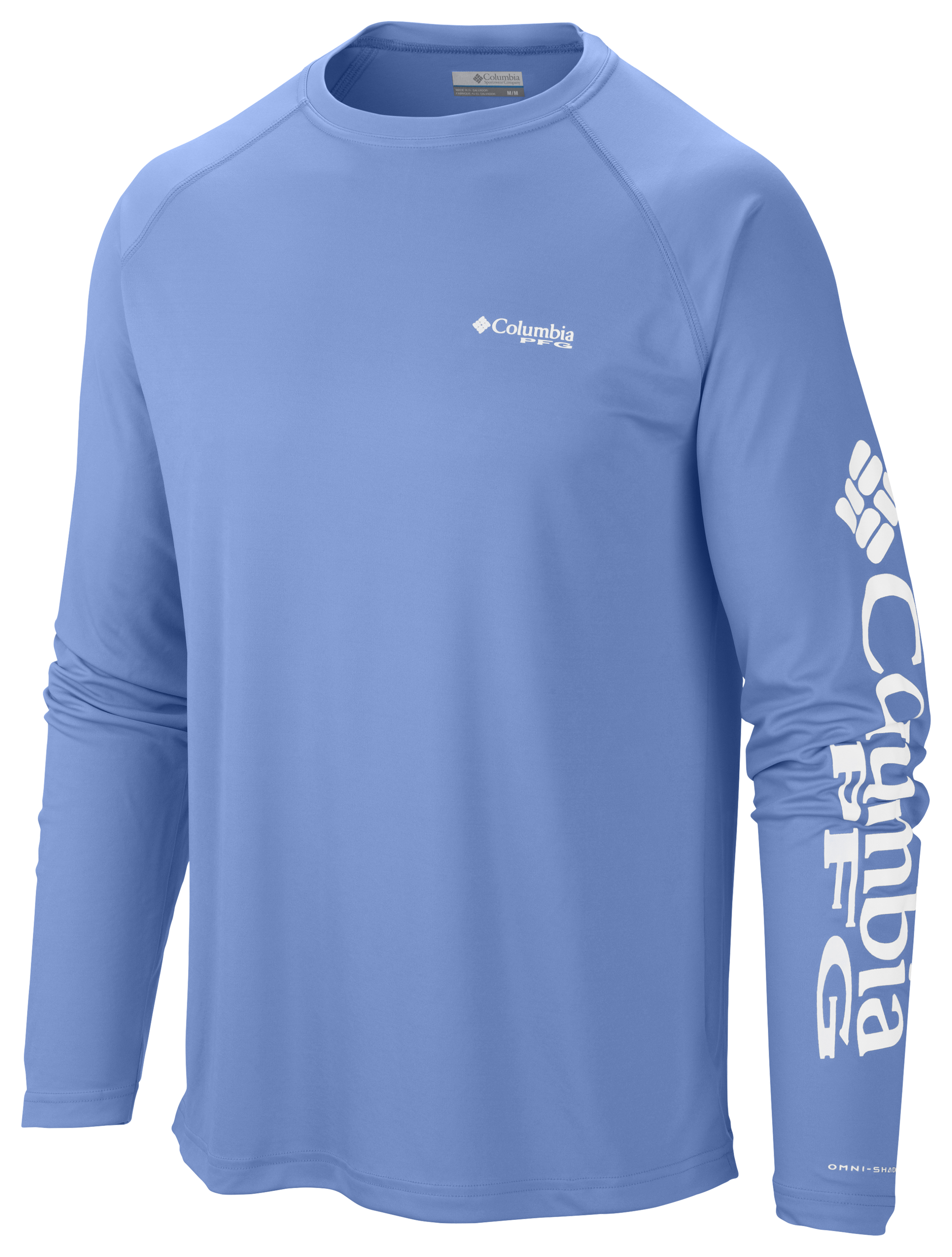 Image of Columbia PFG Terminal Tackle Long-Sleeve T-Shirt - White Cap/White