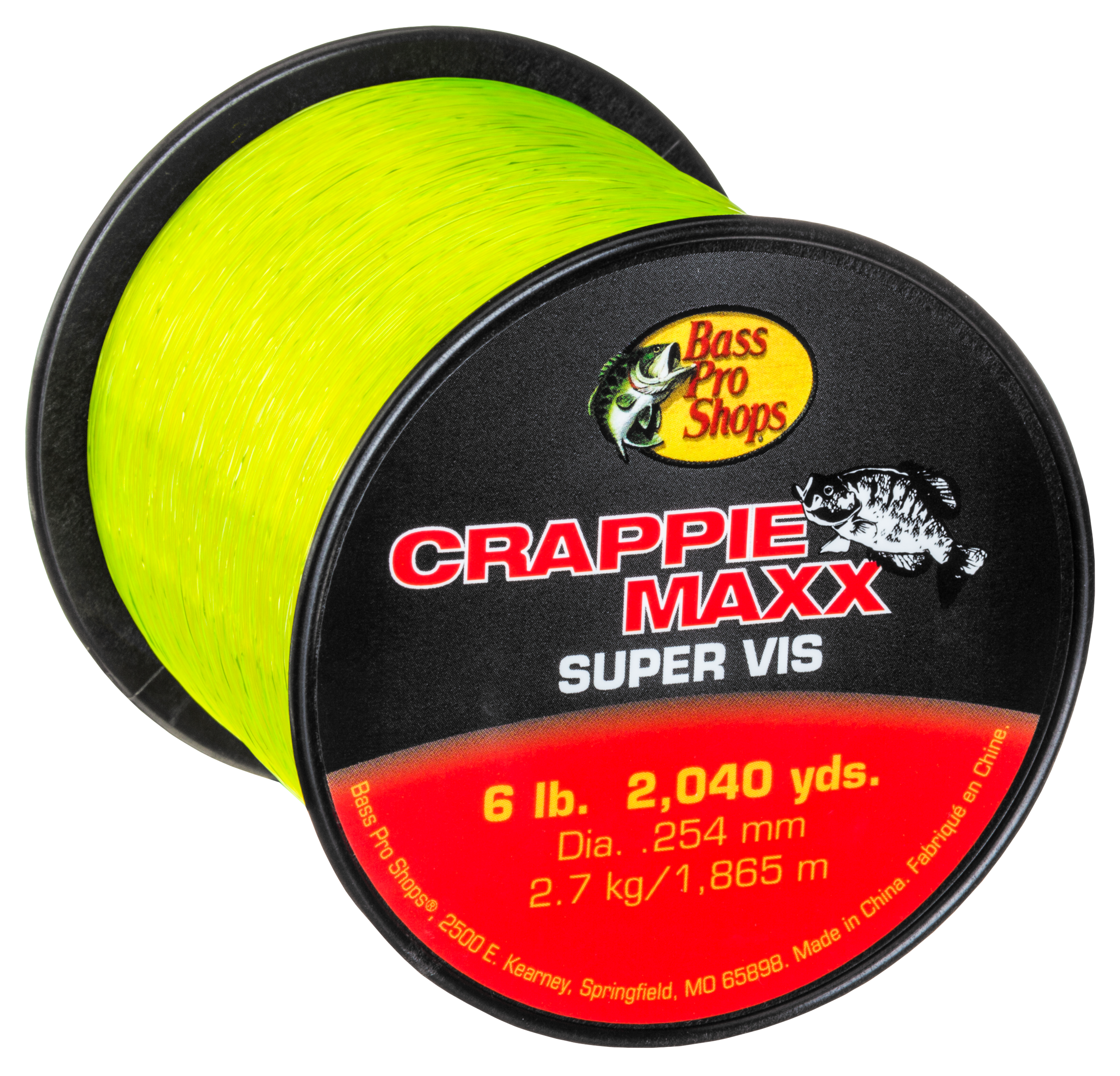 Crappie fishing line offers superior qualities