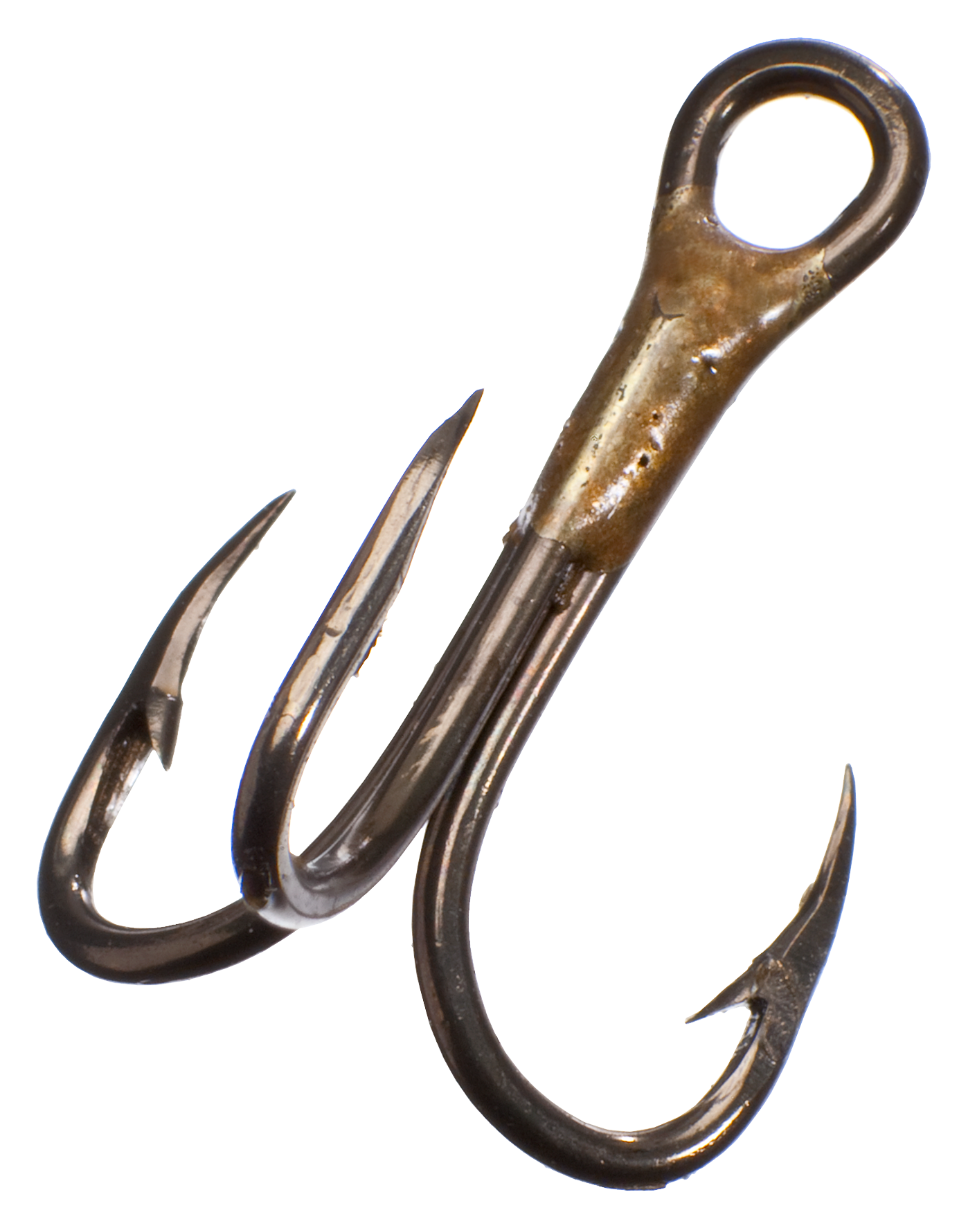 Eagle Claw Treble Hook Bronze & Nickel Size 14-5/0