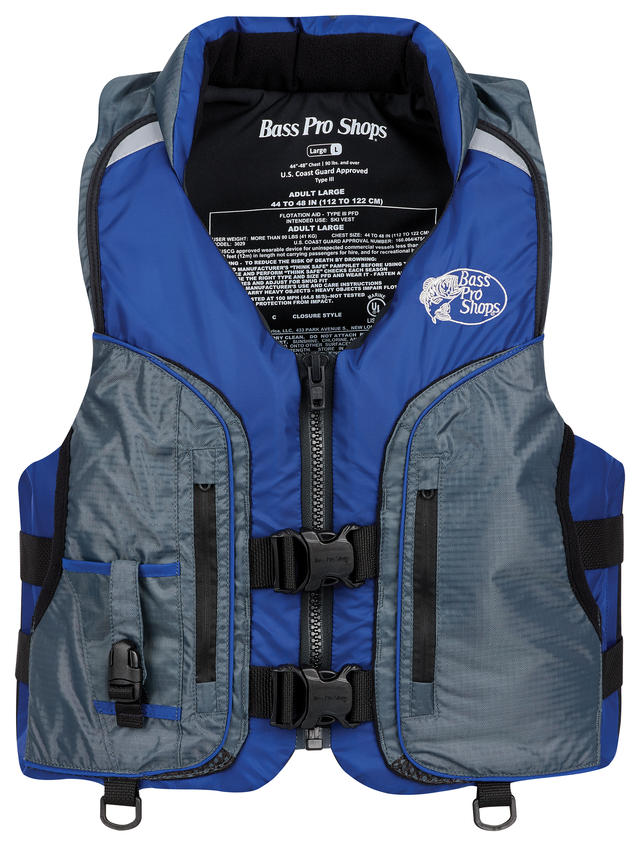 BASS PRO SHOPS Deluxe Fishing Life Vest