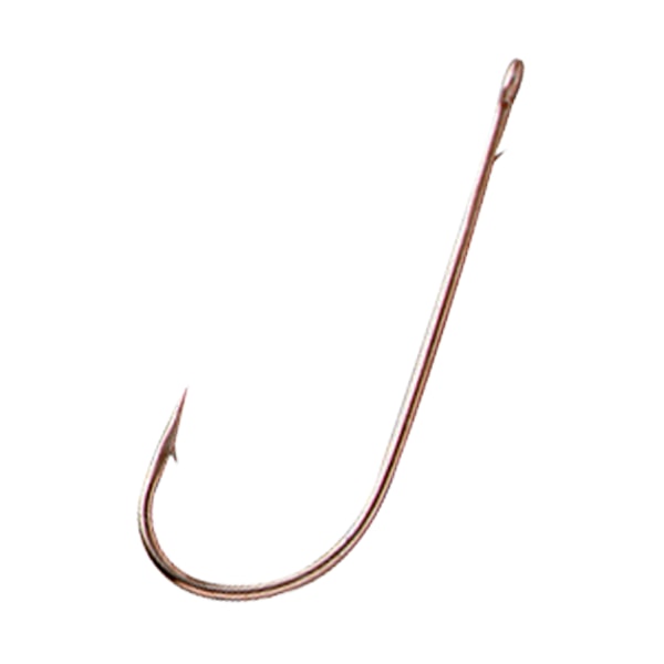 Gamakatsu Worm Hooks - Straight Shank - Bronze - 6 Pack - Size - #2/0