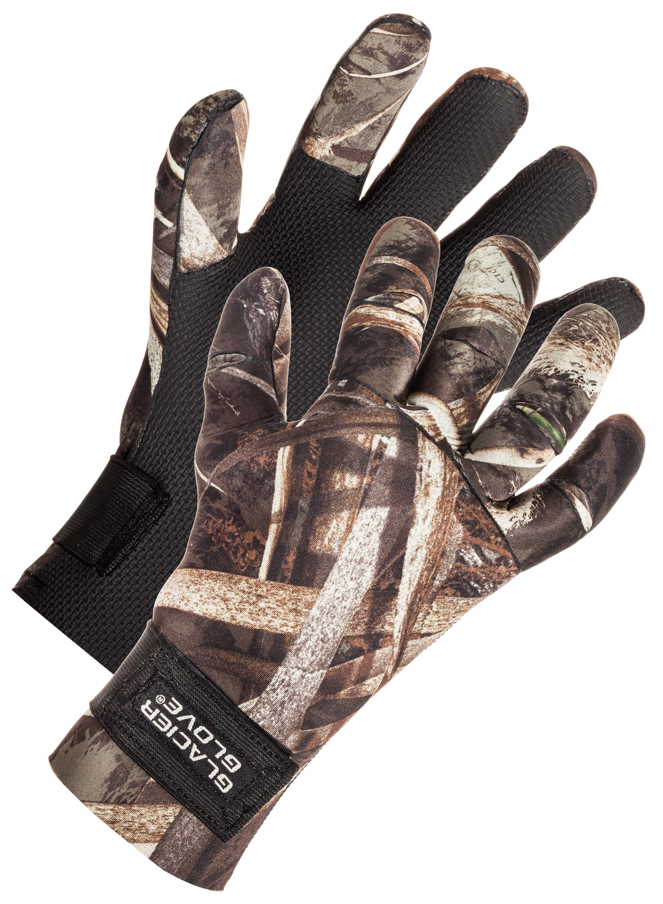 Glacier Glove Bristol Bay Full Finger Waterproof Gloves - Black