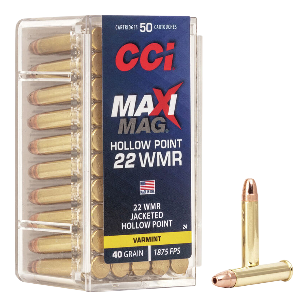 CCI Maxi-Mag Rimfire Ammo - .22 WMR - 40 Grain