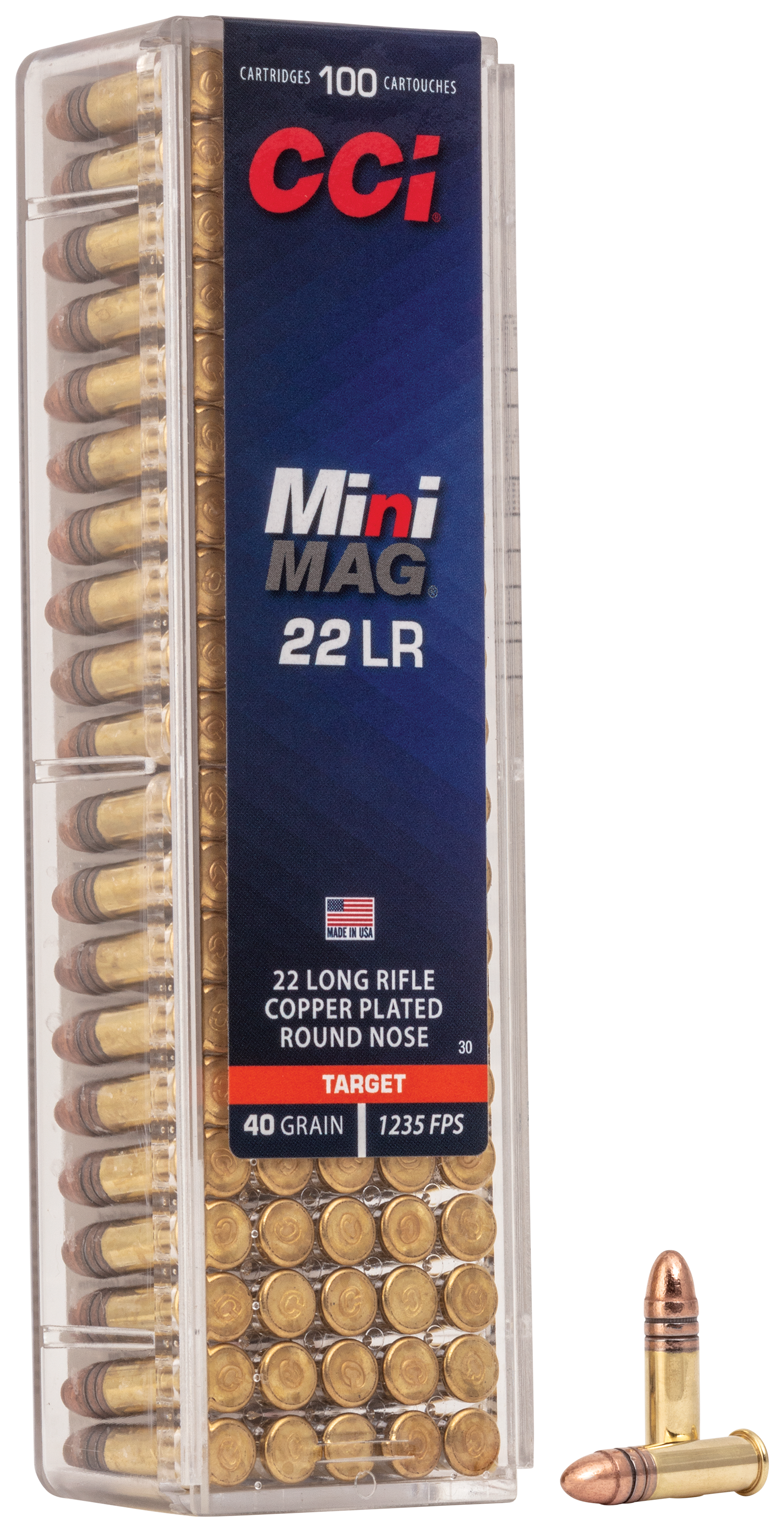 CCI Mini-Mag .22 LR 40 Grain Rimfire Ammo