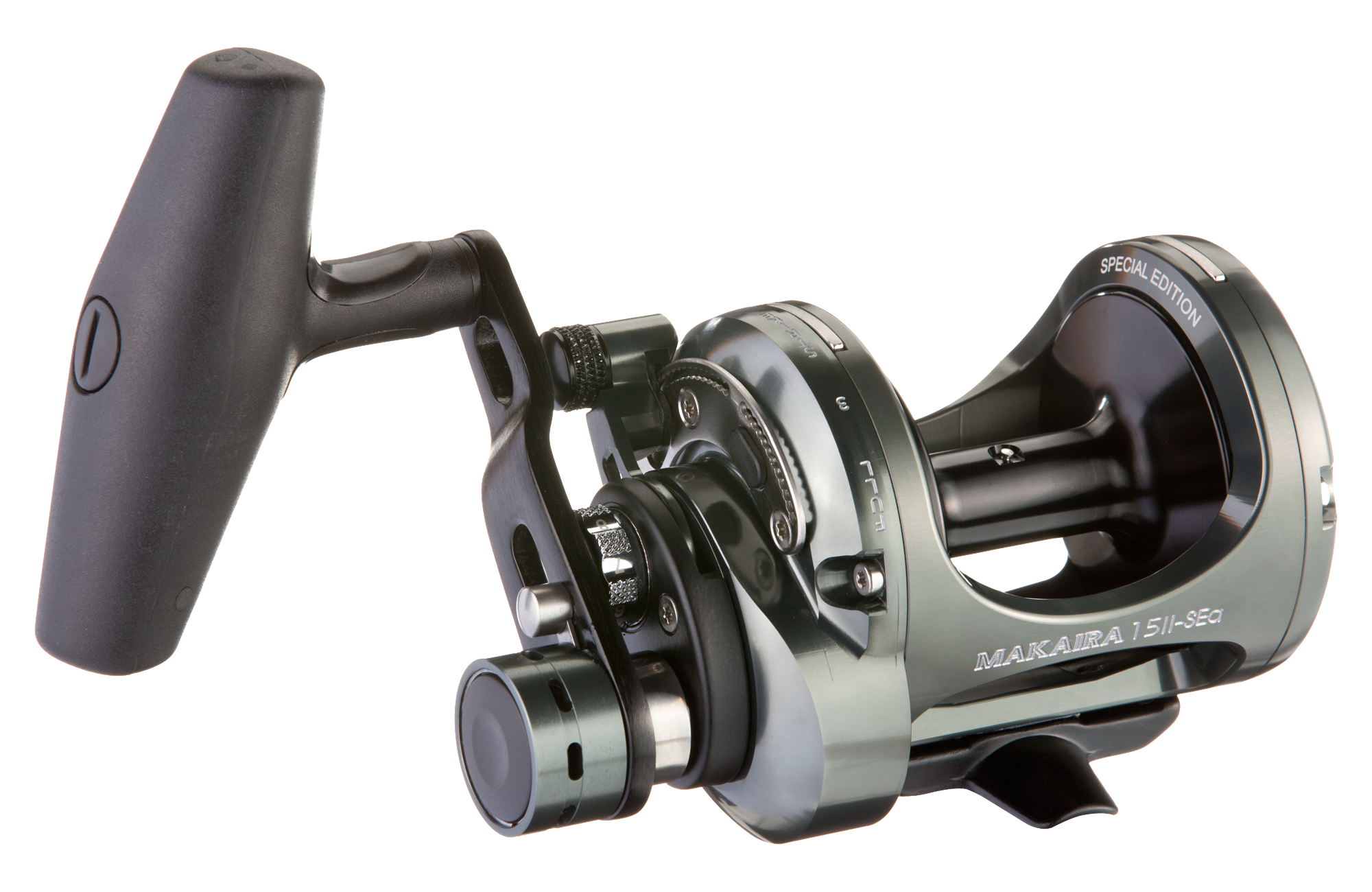 Image of Okuma Makaira Special Edition Lever Drag Reel - Gun Metal - Size 30