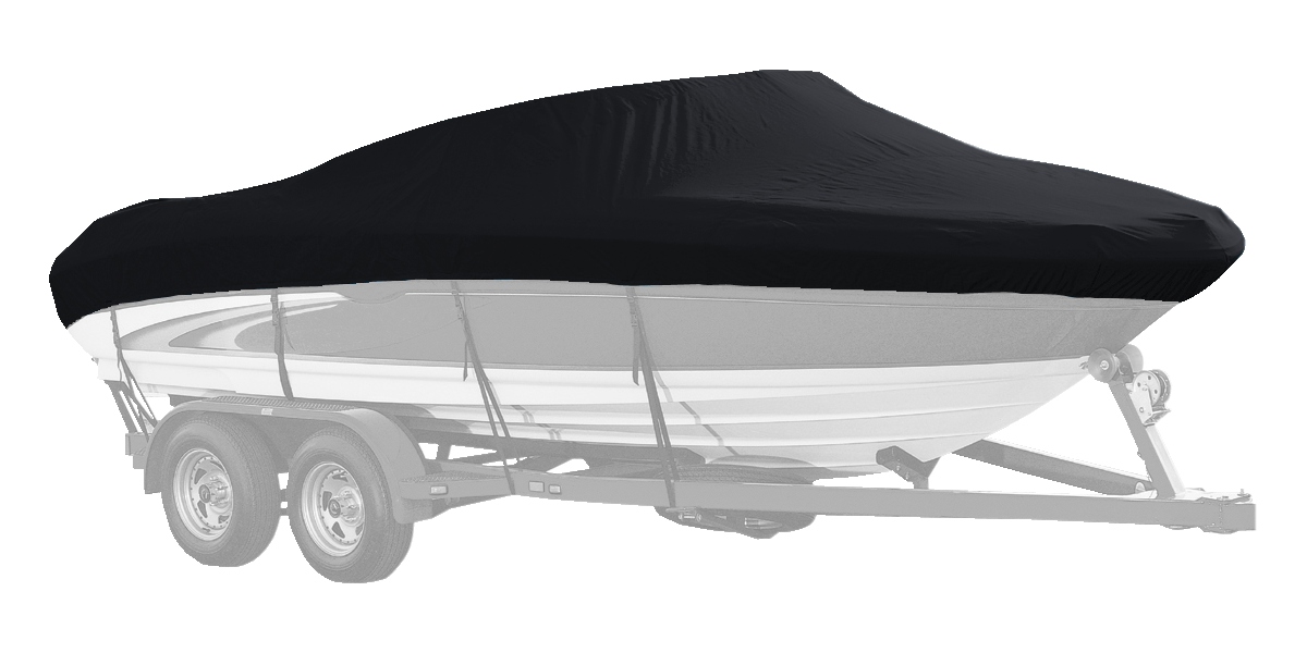 Bass Pro Shops Select Fit Sharkskin Supreme SD Boat Cover by Westland for Conventional V-Hull Cuddy I/O Models